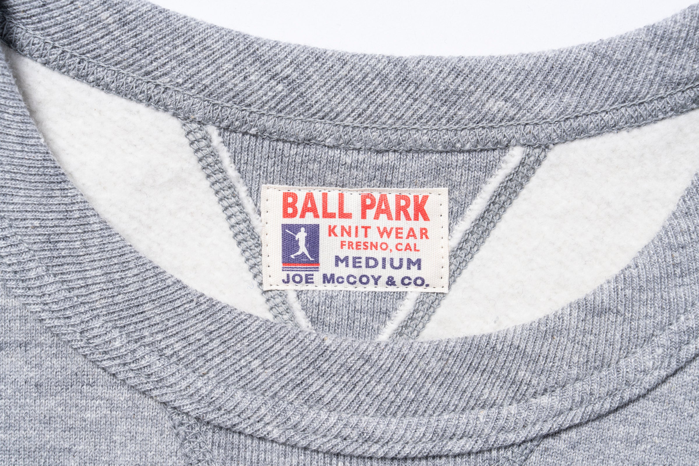 12 OZ. BALL PARK CREWNECK SWEATSHIRT - Image 4
