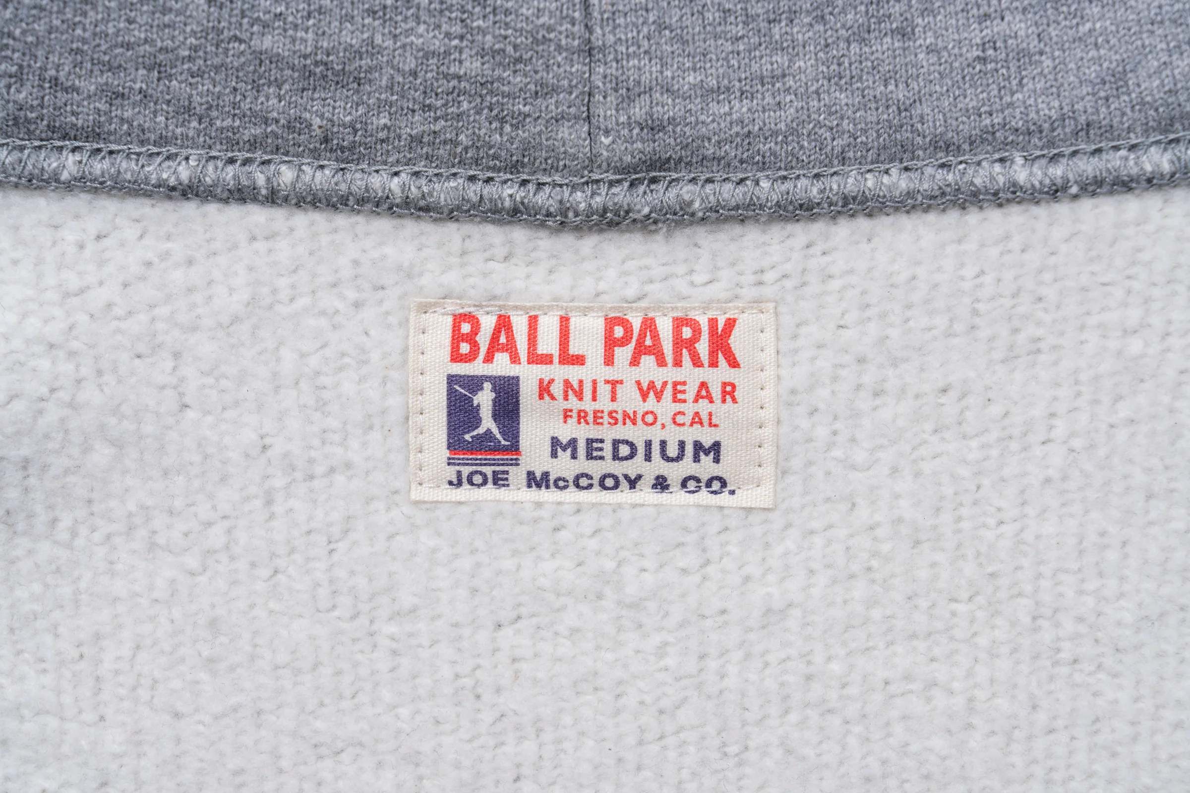 12 OZ. BALL PARK F/Z HOODED SWEATSHIRT - Image 6
