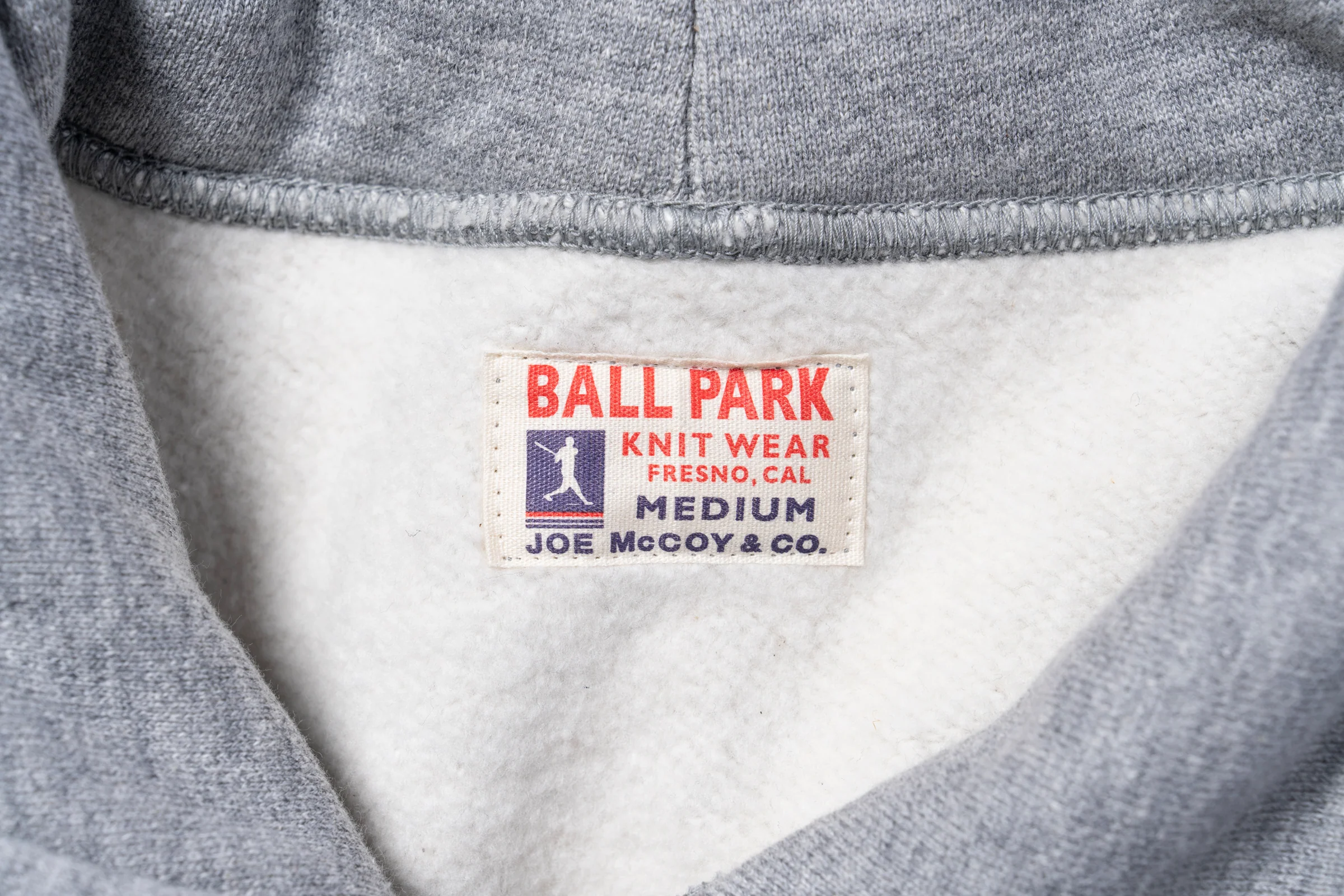 12 OZ. BALL PARK HOODED SWEATSHIRT - Image 5