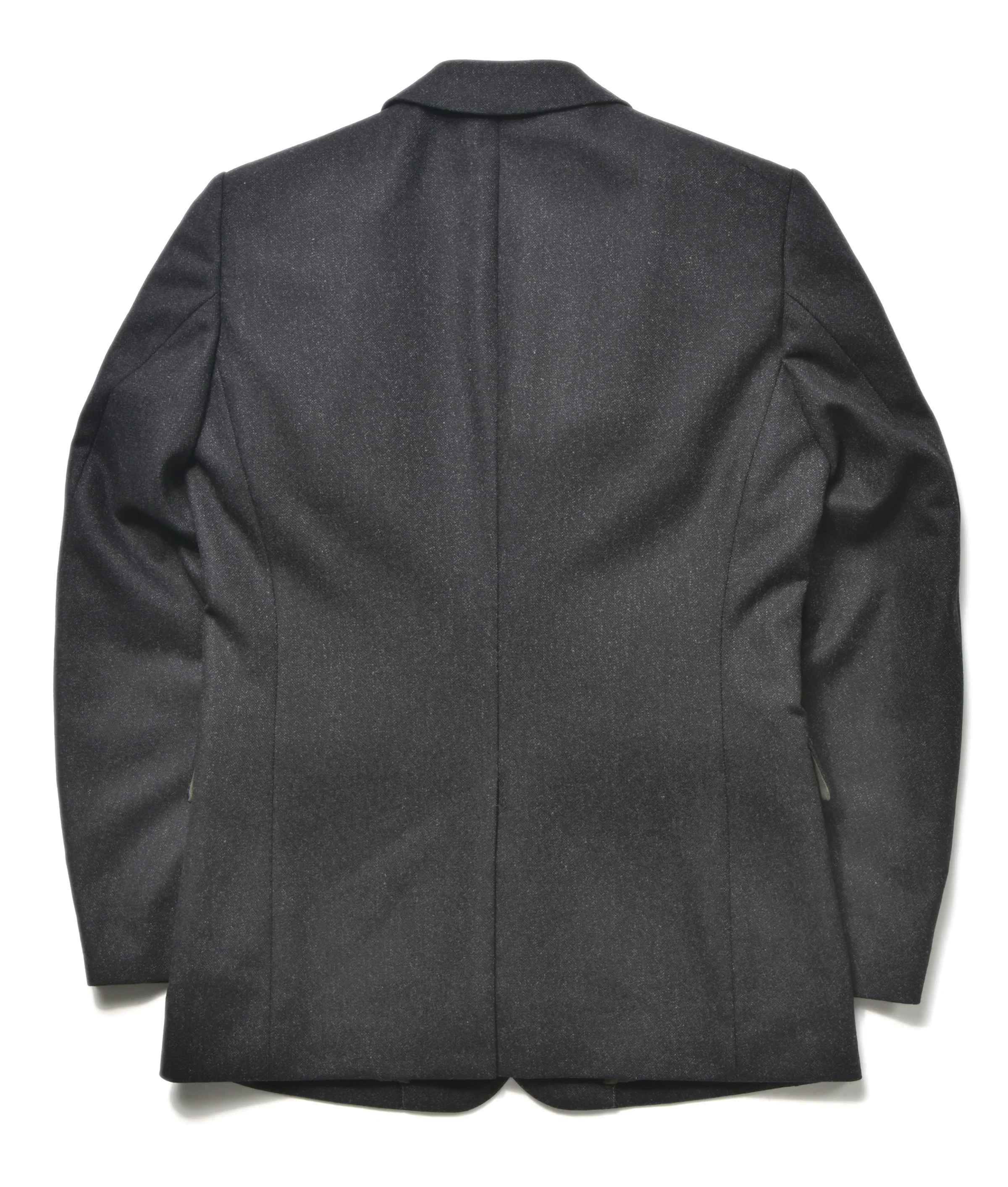 1950s WOOL SPORTS COAT / CHARCOAL - Image 3