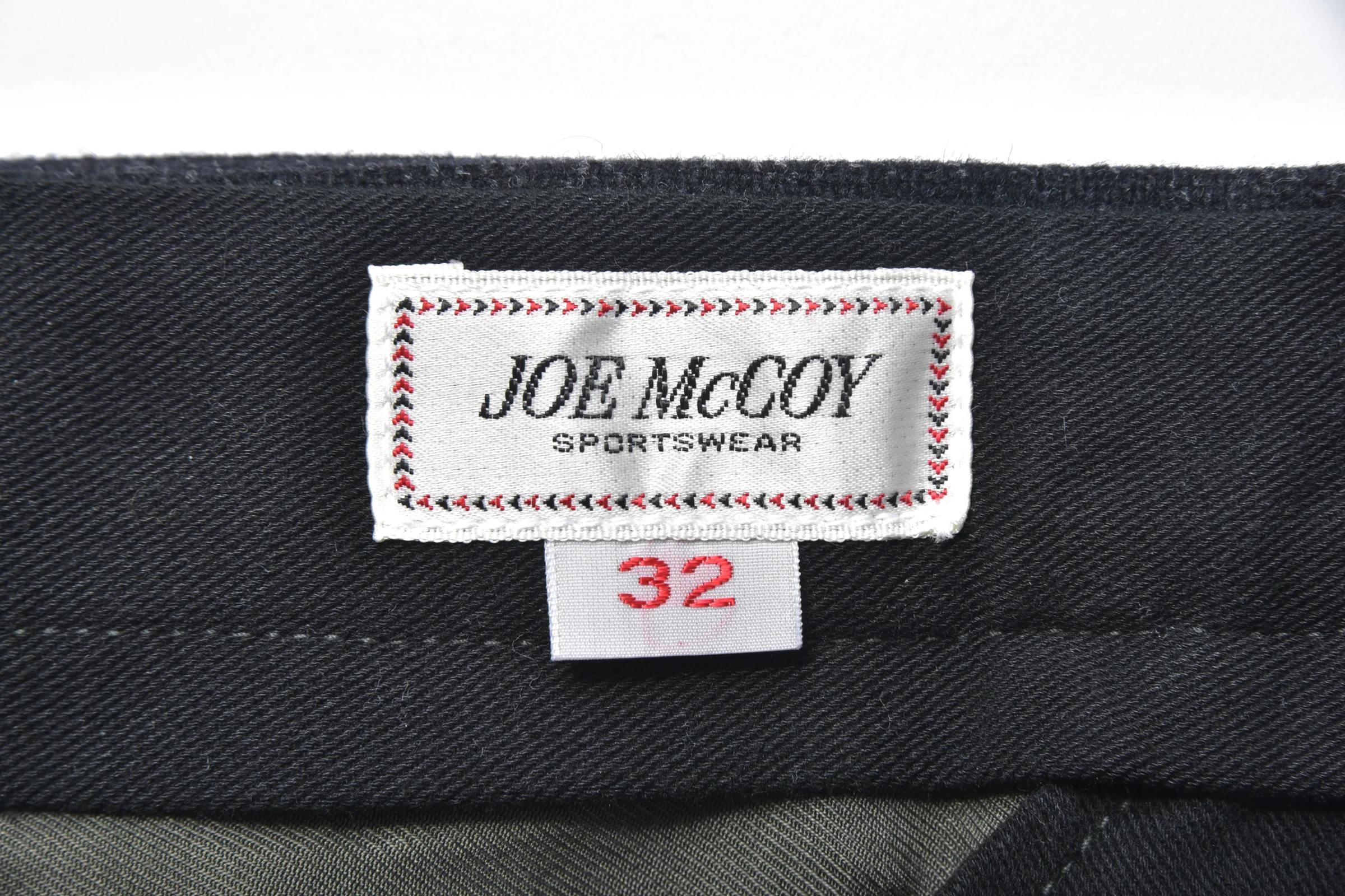 1950s WOOL TROUSERS / CHARCOAL - Image 4