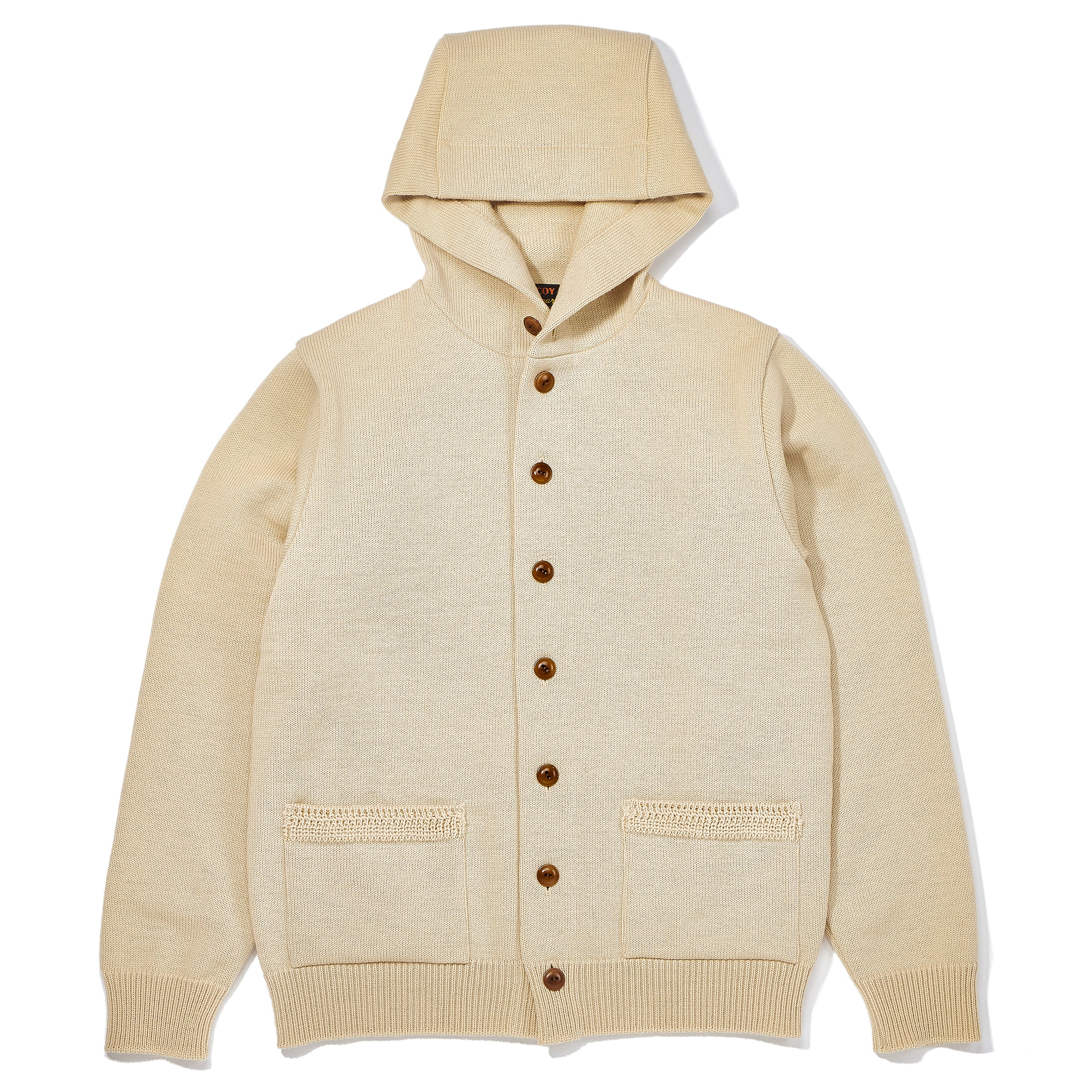 30s HOODED KNIT SWEATER - Image 2