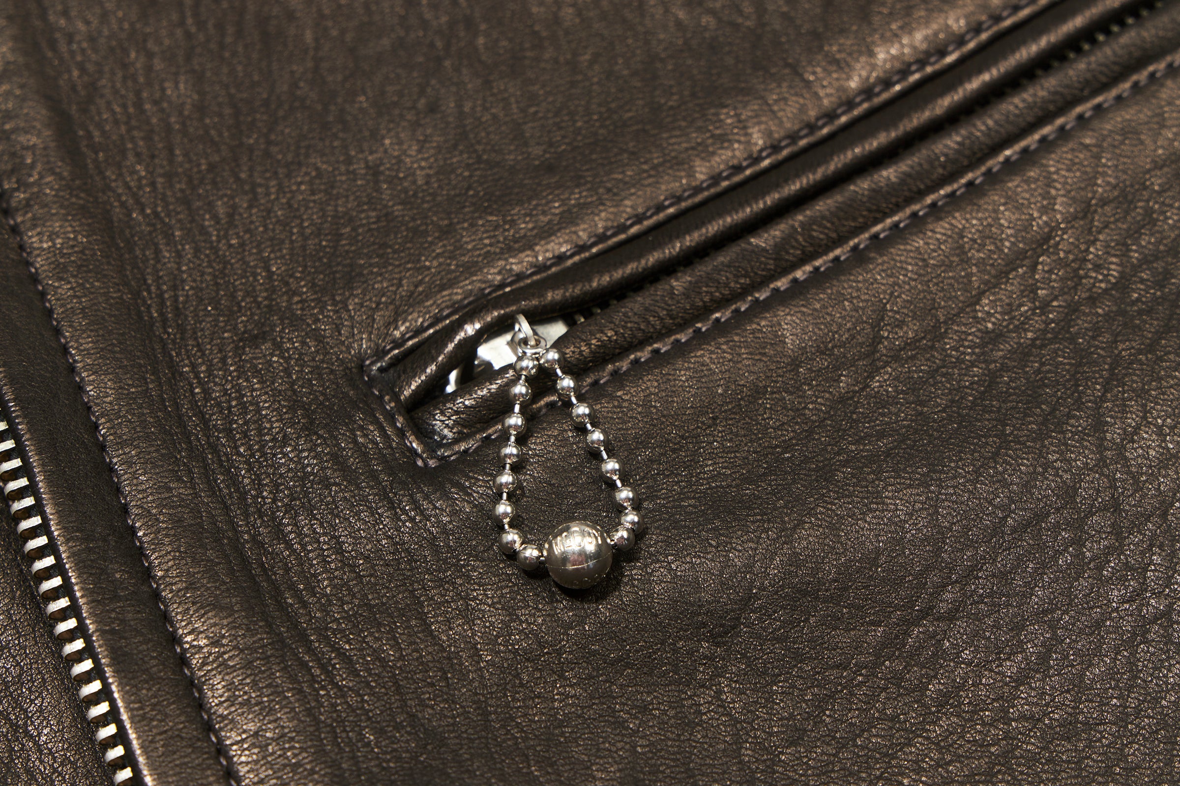 30s LEATHER SPORTS JACKET / FREEMAN (DEERSKIN) - Image 6