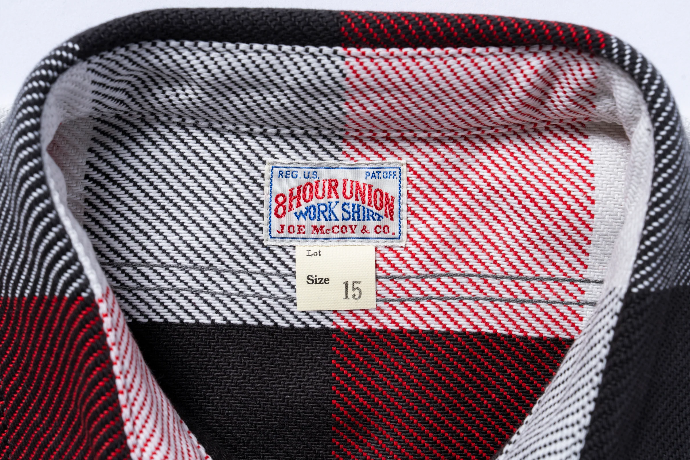 8HU LUMBERJACK BLOCK CHECK FLANNEL SHIRT - Image 4