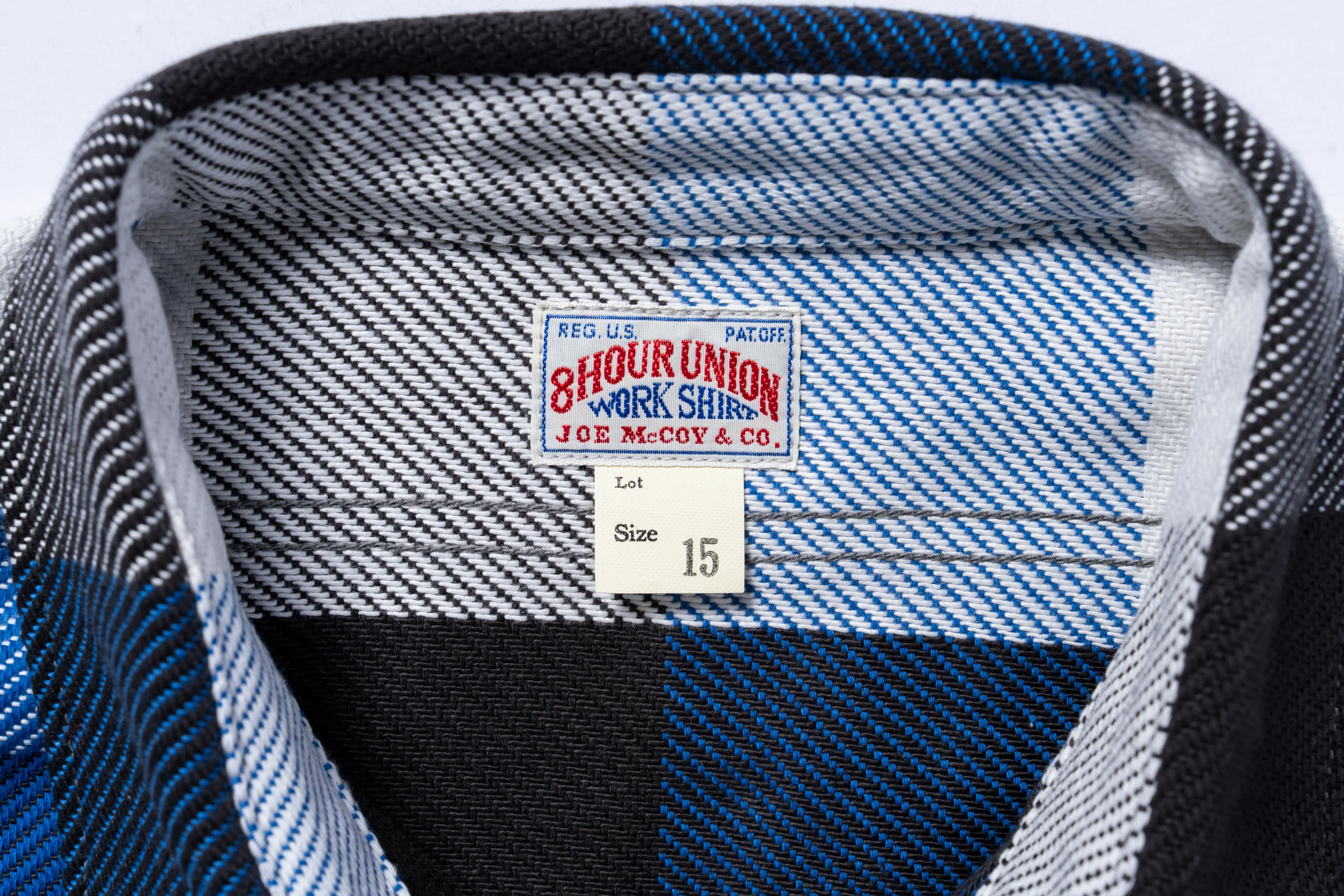 8HU LUMBERJACK BLOCK CHECK FLANNEL SHIRT - Image 4