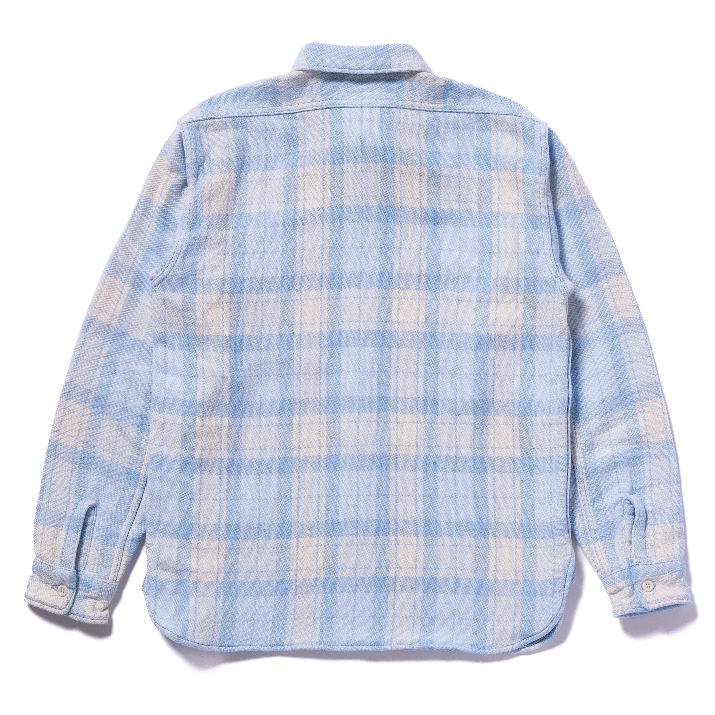 8HU BLOCK CHECK SUMMER FLANNEL SHIRT - Image 3