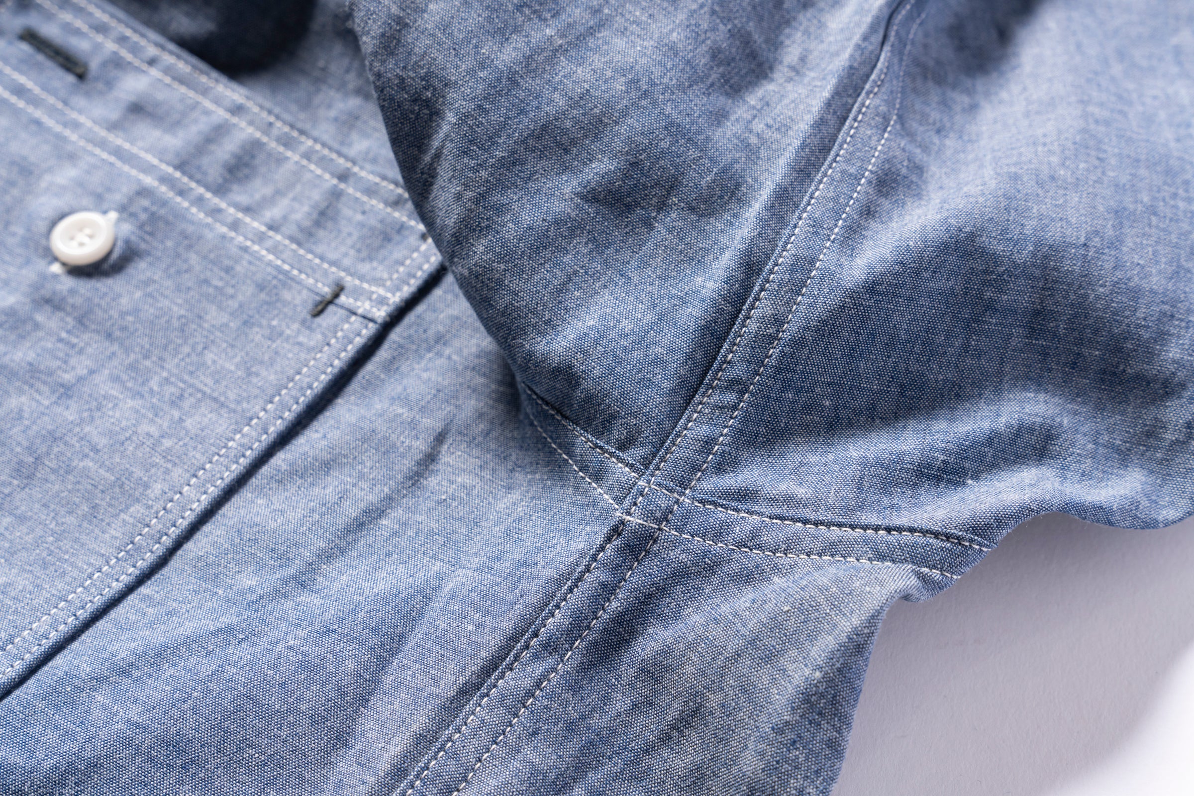 8HU CHAMBRAY SERVICEMAN SHIRT - Image 6
