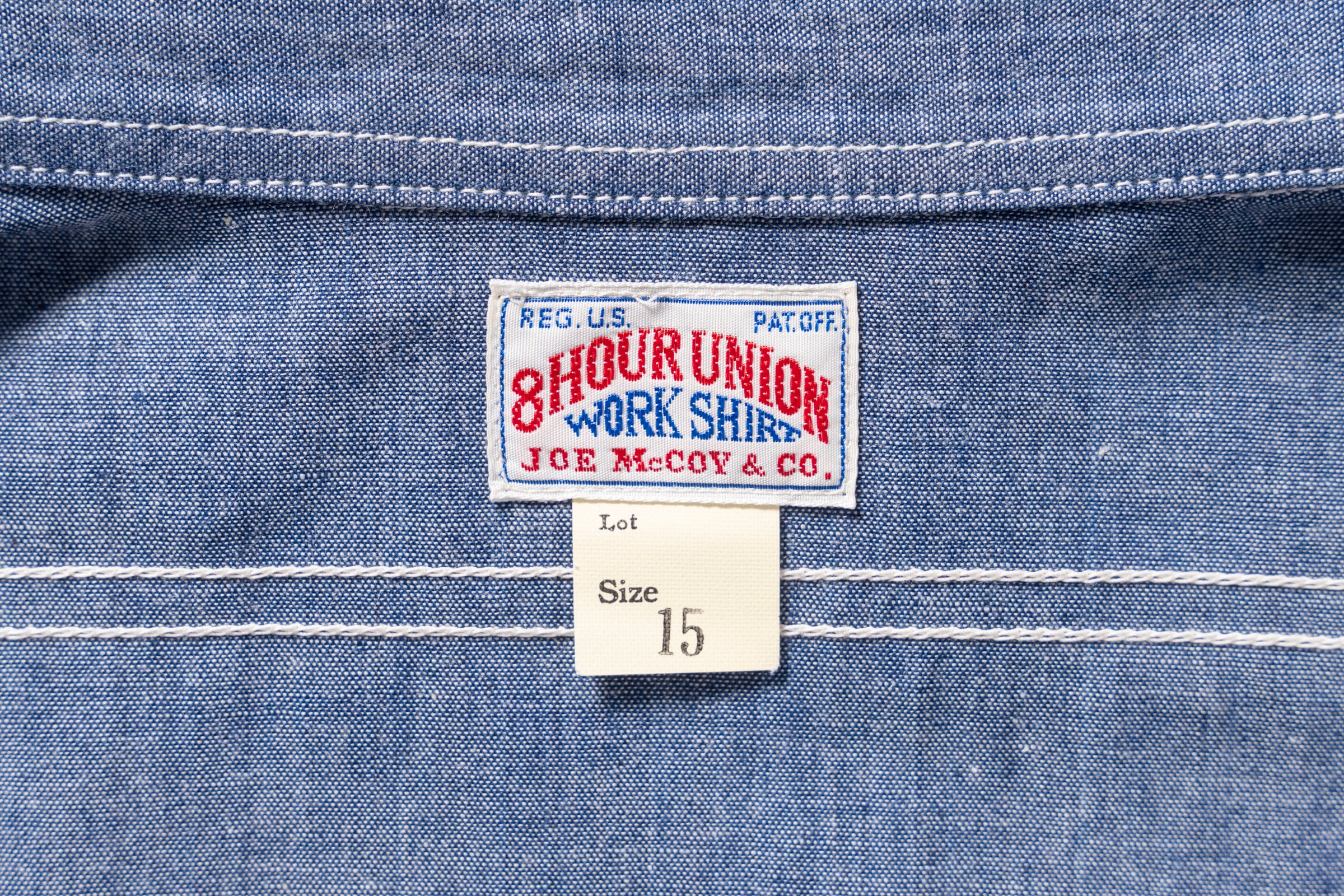8HU CHAMBRAY SERVICEMAN SHIRT - Image 8