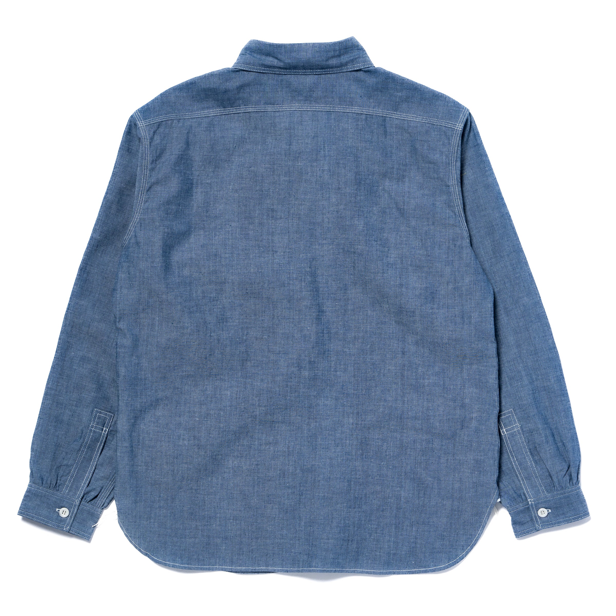 8HU CHAMBRAY SERVICEMAN WORK SHIRT - Image 3