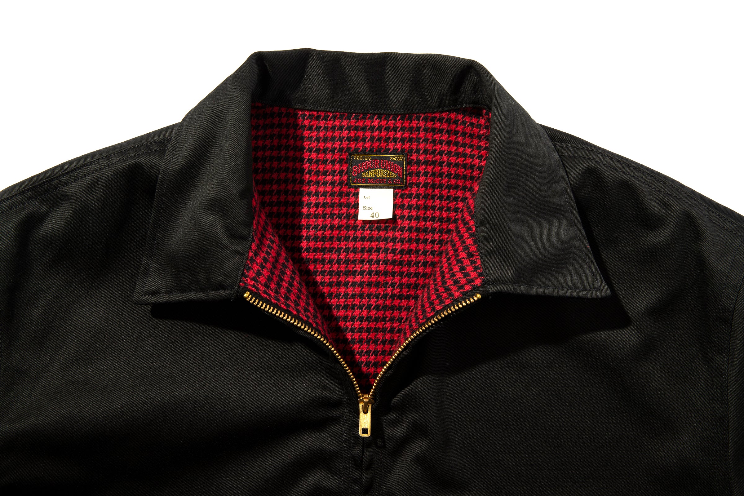 8HU HEAVY COTTON DRILL F/Z WORK JACKET - Image 3
