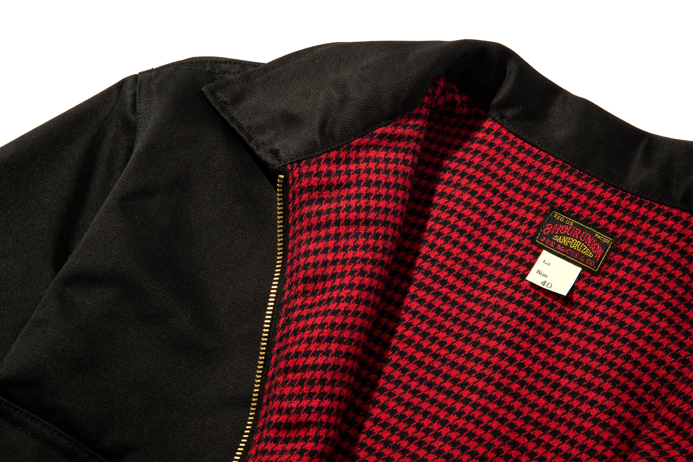8HU HEAVY COTTON DRILL F/Z WORK JACKET - Image 4