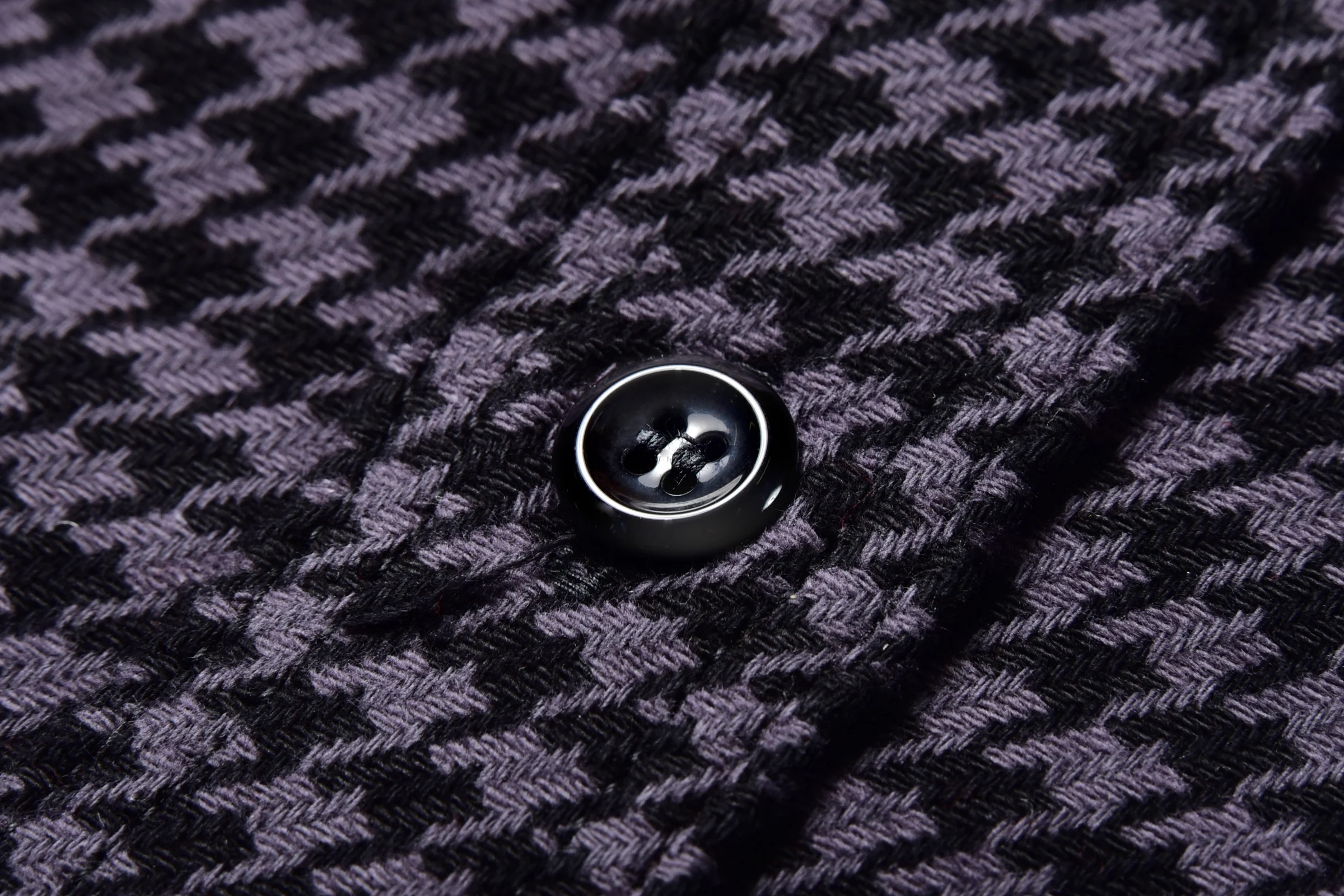 8HU HOUNDSTOOTH FLANNEL SHIRT - Image 4