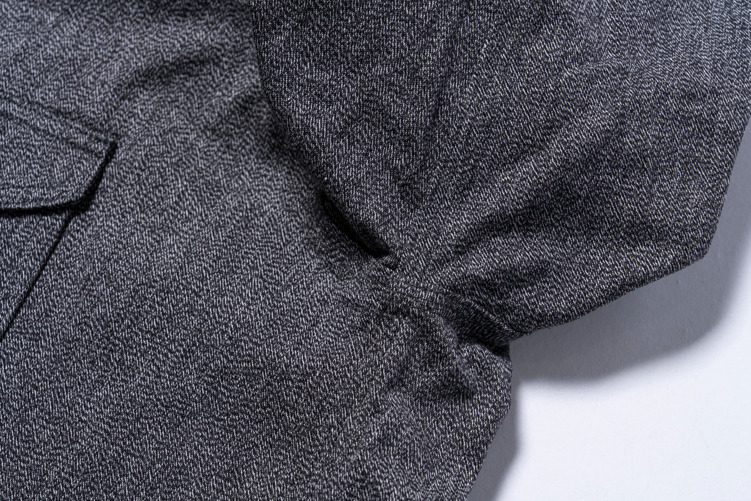 8HU CIGARETTE POCKET MOCK-TWIST CHAMBRAY WORK SHIRT - Image 8