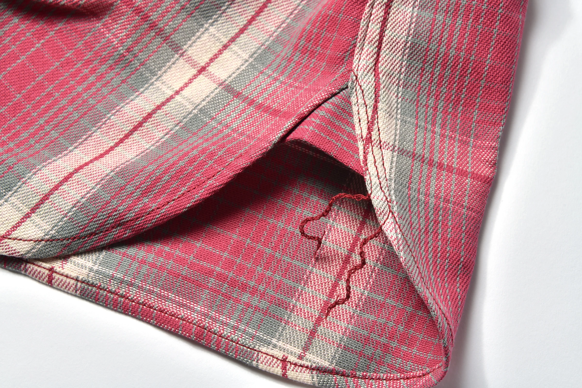 8HU OMBRE CHECK SUMMER FLANNEL SHIRT - Image 7