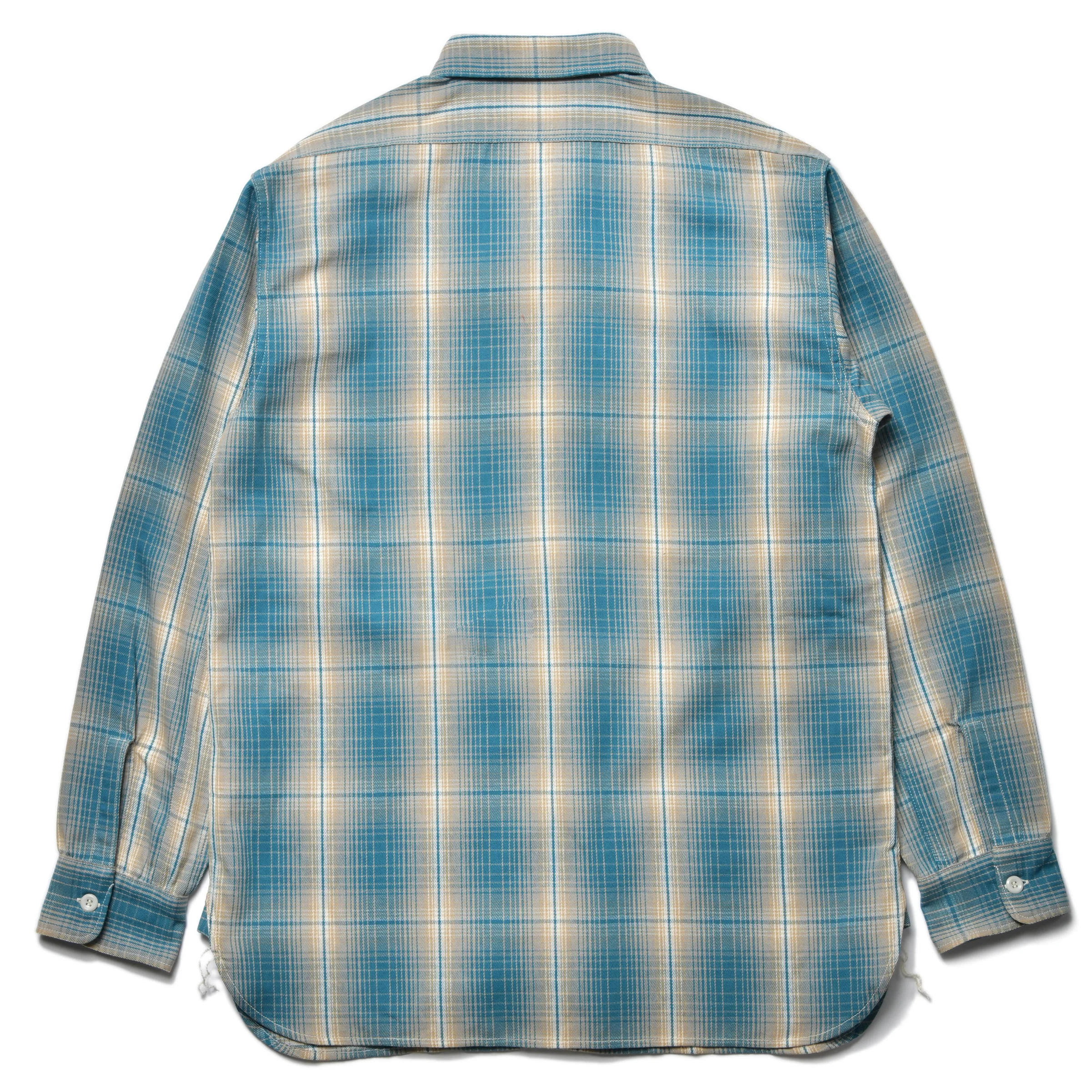 8HU OMBRE CHECK SUMMER FLANNEL SHIRT - Image 3