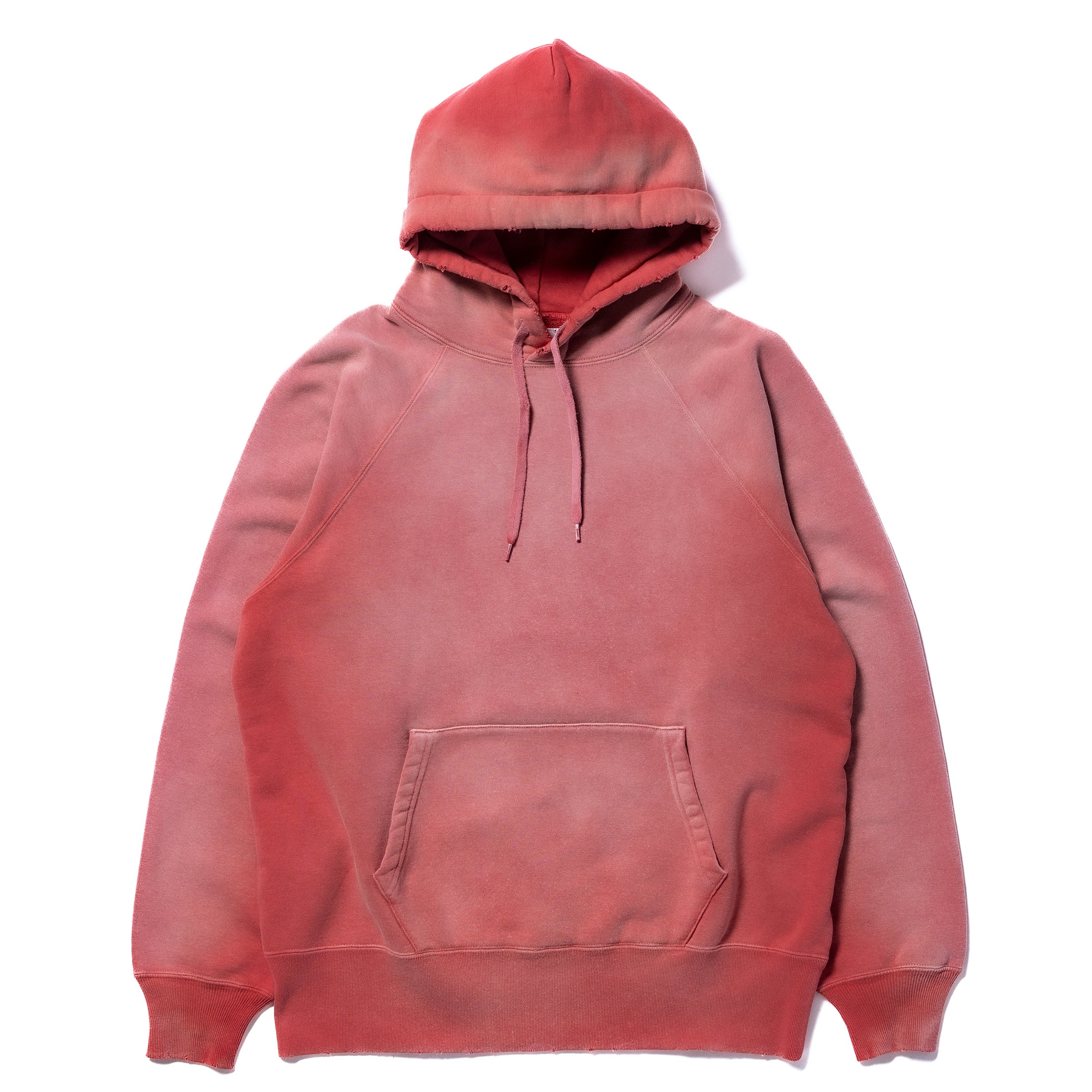 9 OZ. LOOPWHEEL RAGLAN HOODED SWEATSHIRT / FADED - Image 2
