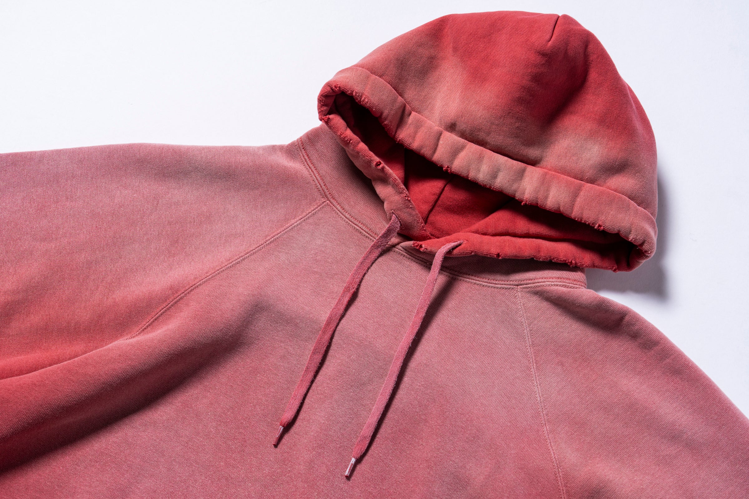 9 OZ. LOOPWHEEL RAGLAN HOODED SWEATSHIRT / FADED - Image 5