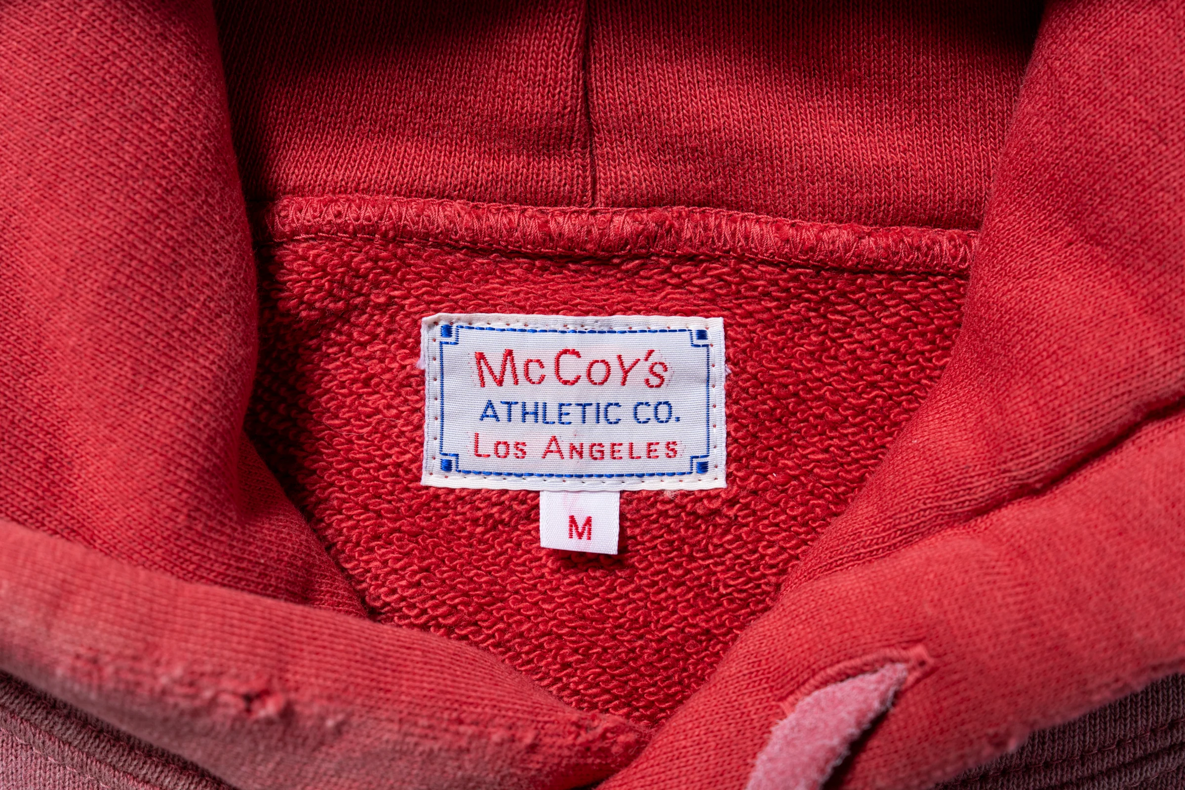 9 OZ. LOOPWHEEL RAGLAN HOODED SWEATSHIRT / FADED - Image 6