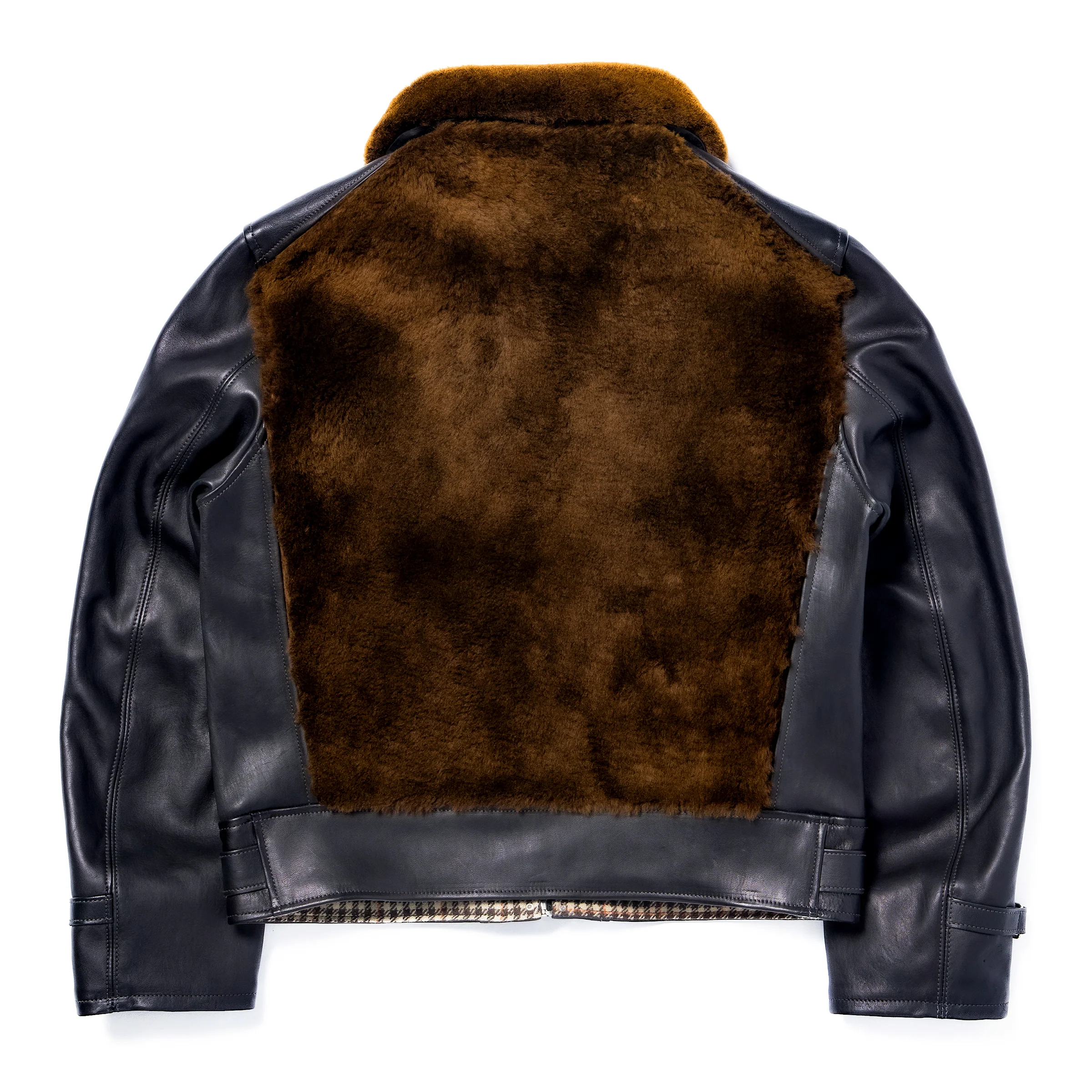 AKLAK GRIZZLY JACKET / BLACK,BROWN - Image 3