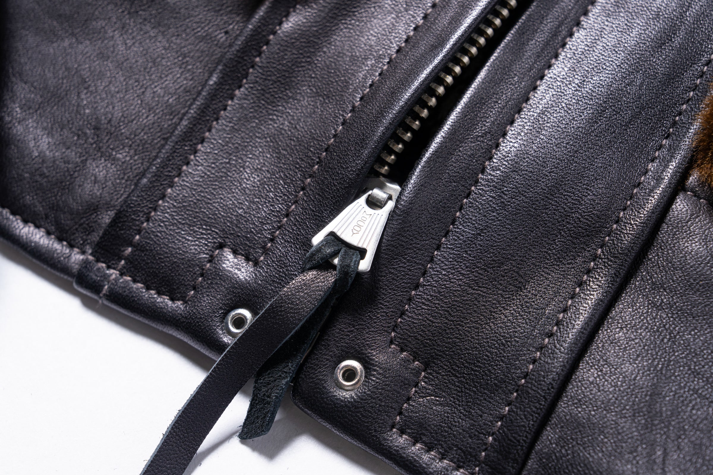 AKLAK GRIZZLY JACKET / BLACK,BROWN - Image 5