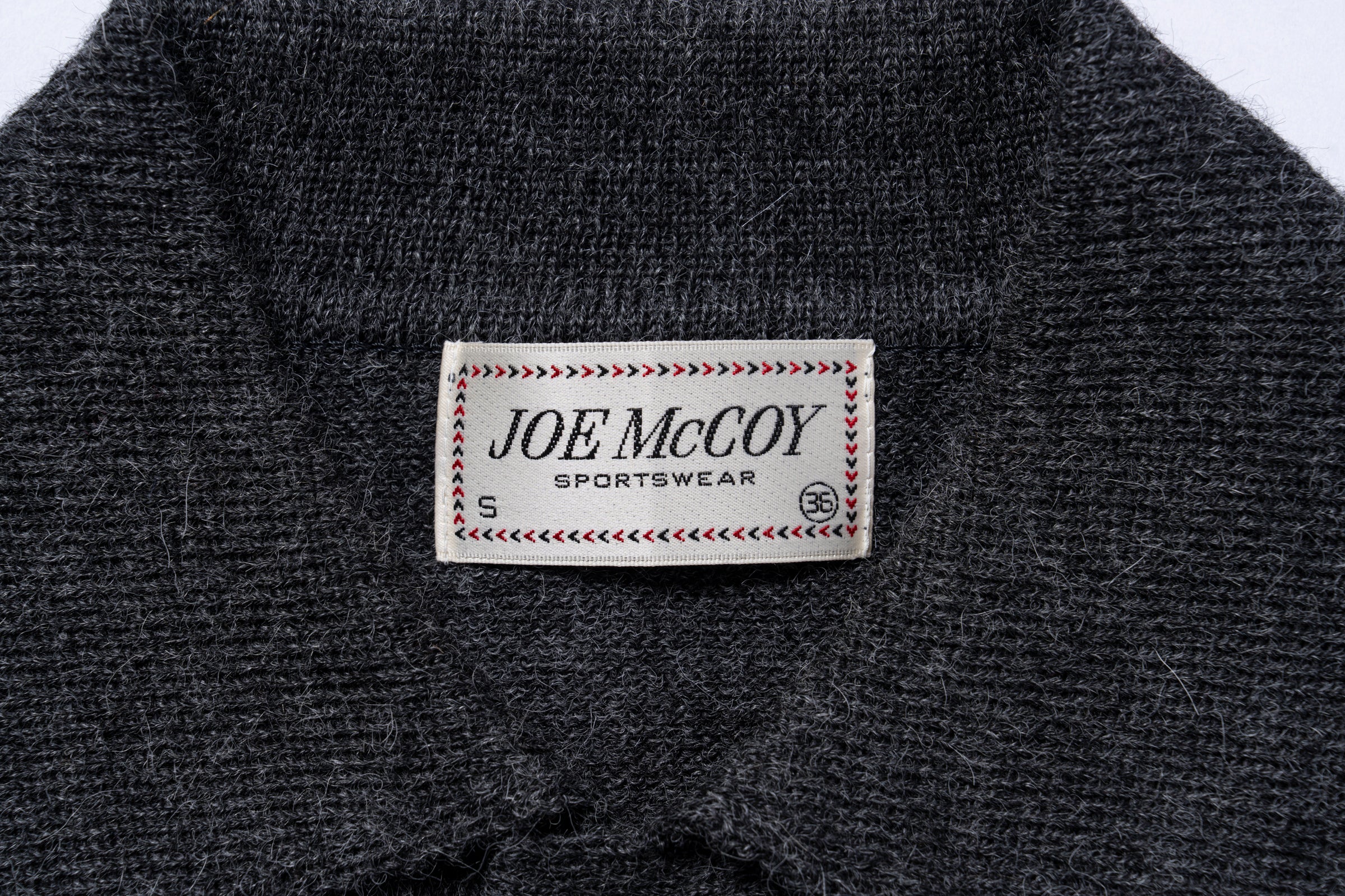 ALPACA COLLAR KNIT CARDIGAN - Image 4