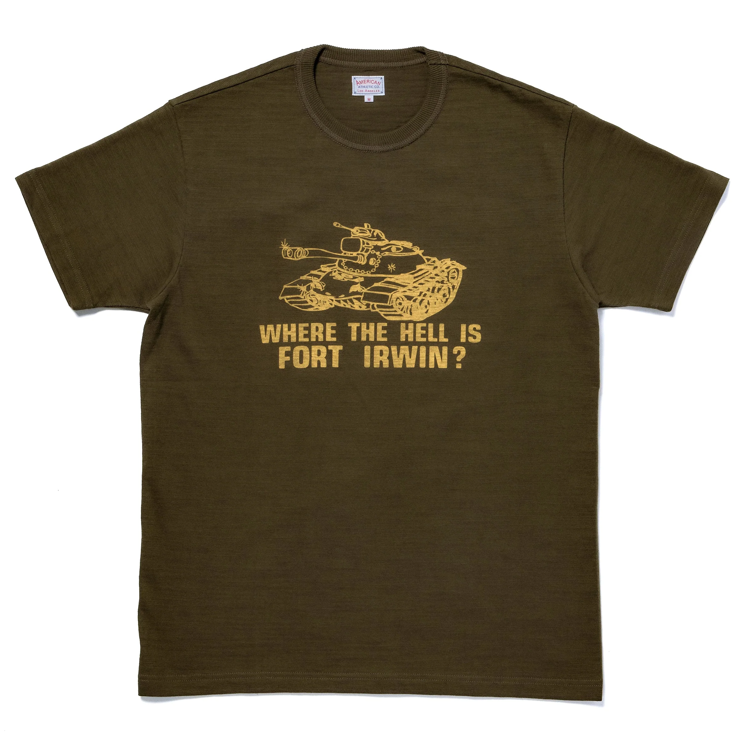 ATHLETIC T-SHIRT / WHERE THE HELL IS FORT IRWIN? - Image 2