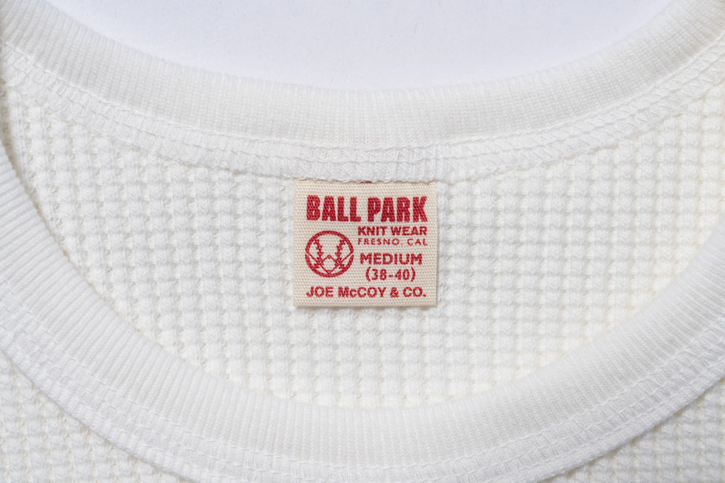 BALL PARK WAFFLE THERMAL SHIRT - Image 4