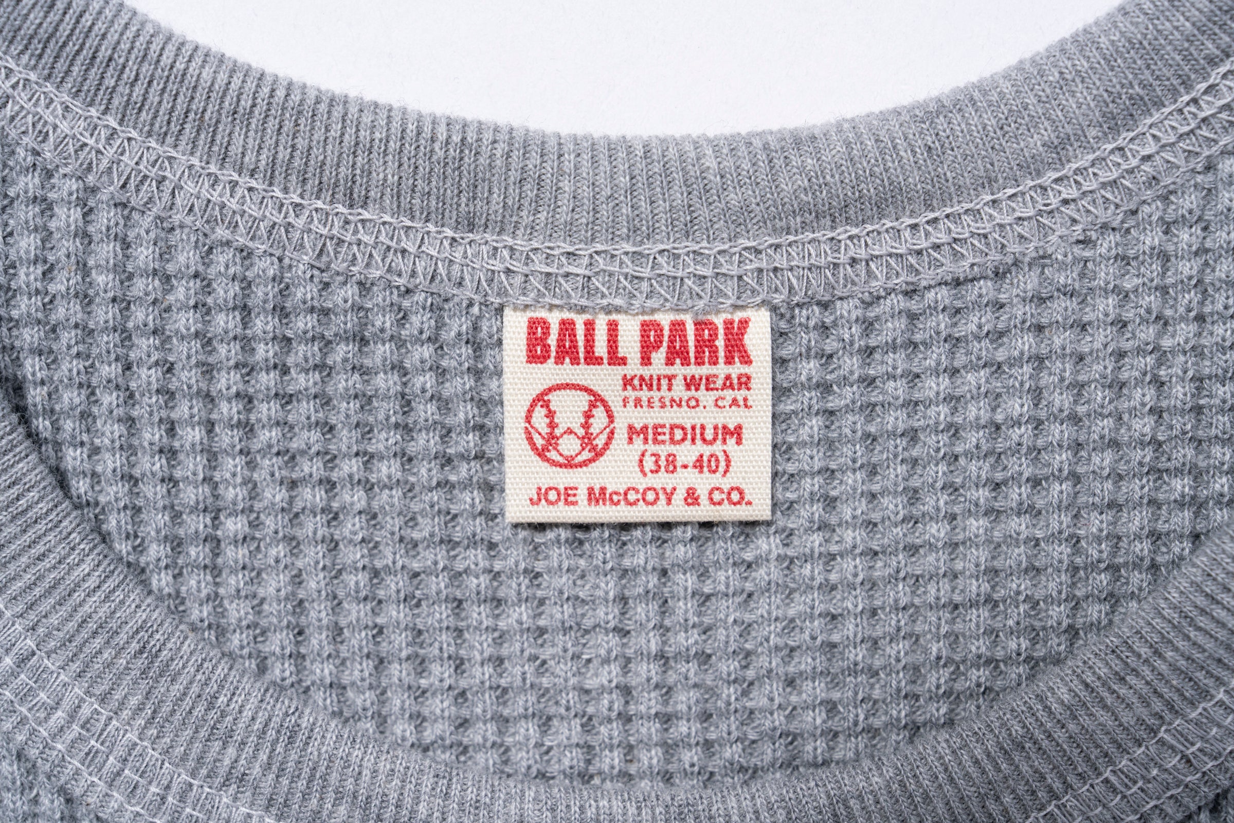 BALL PARK WAFFLE THERMAL SHIRT - Image 4
