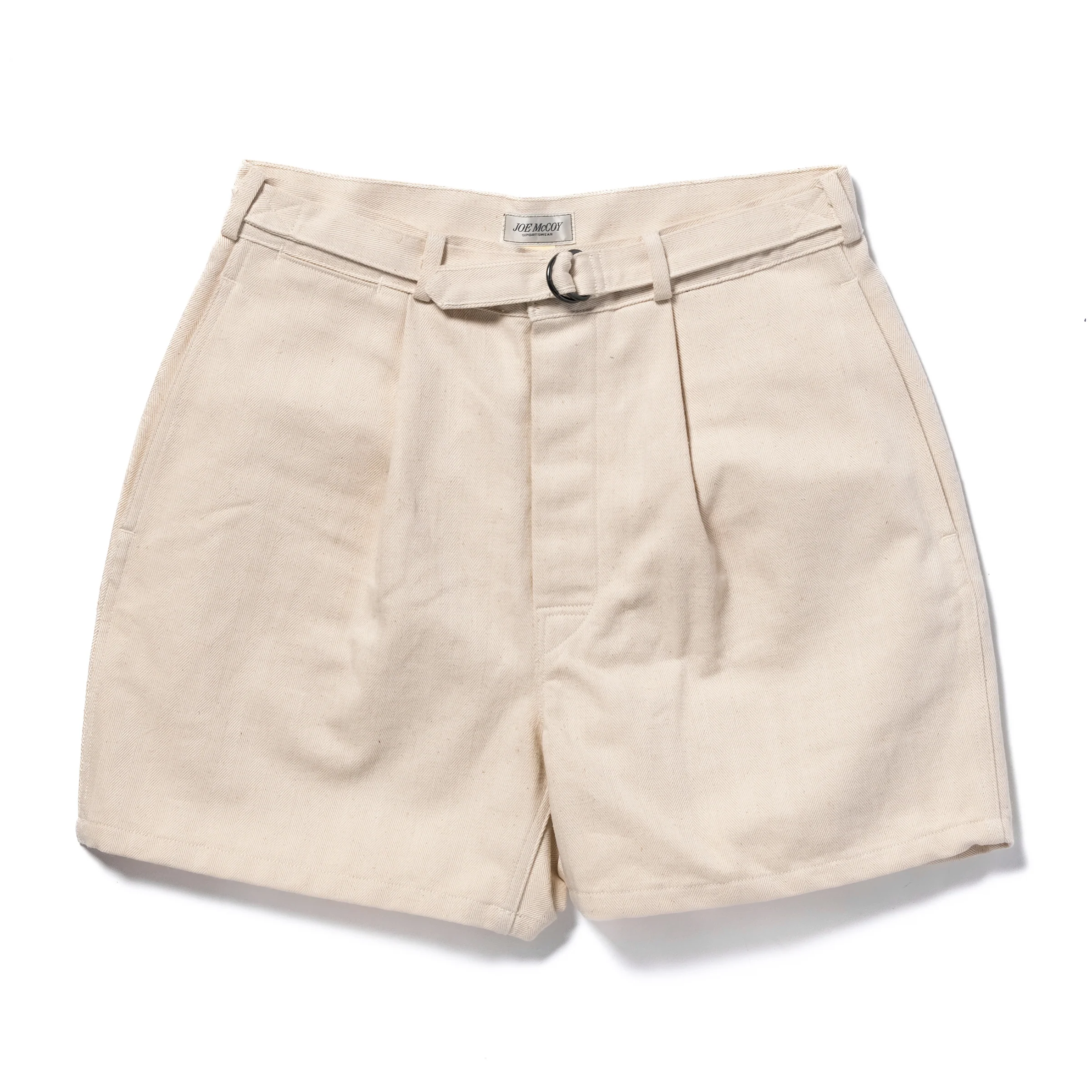 BELTED SHORTS / COTTON-HEMP - Image 2