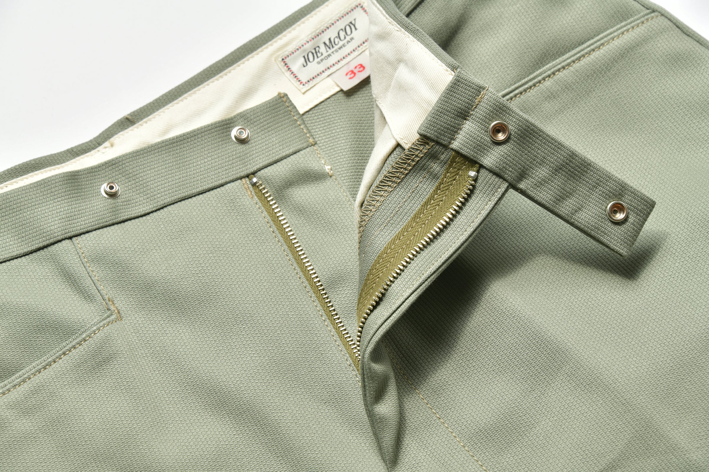 BELTED WAISTBAND TROUSER, PLAIN STITCH / PIQUE - Image 5