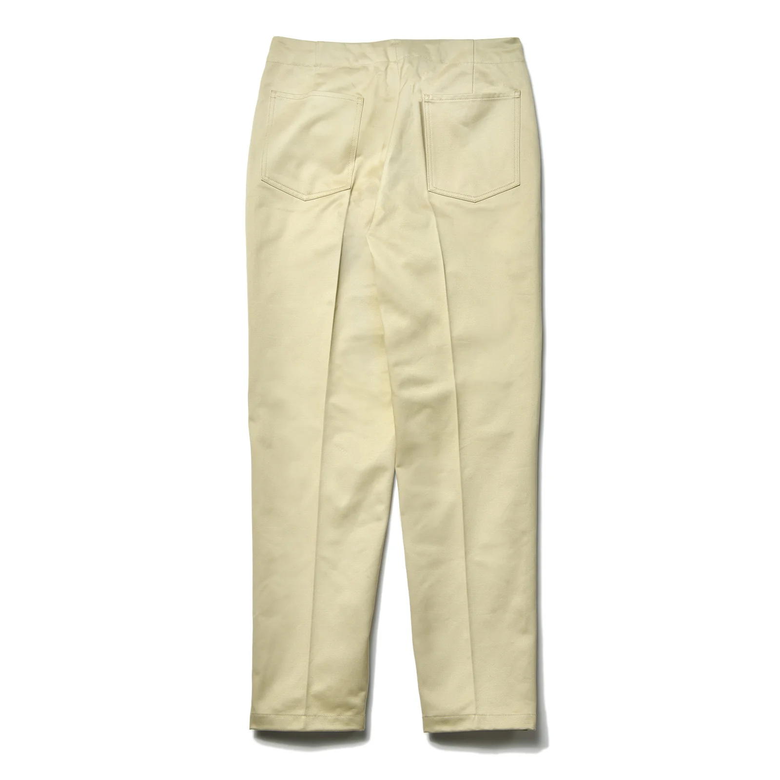 BELTED WAISTBAND TROUSER, PLAIN STITCH / WESTPOINT ARMY CLOTH - Image 3