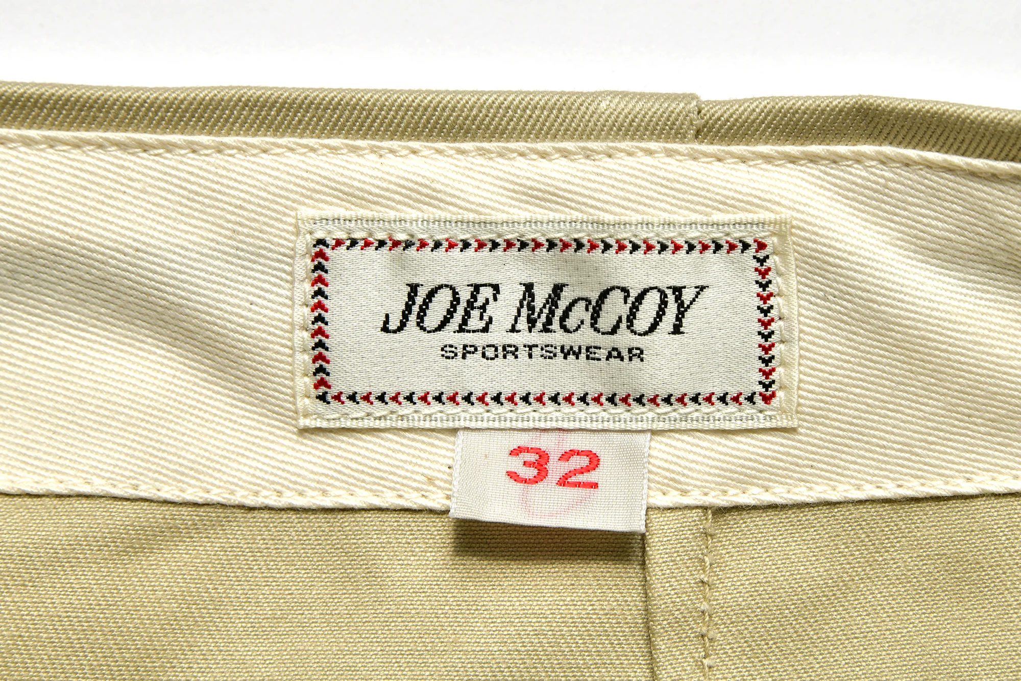BELTED WAISTBAND TROUSER, PLAIN STITCH / WESTPOINT ARMY CLOTH - Image 4