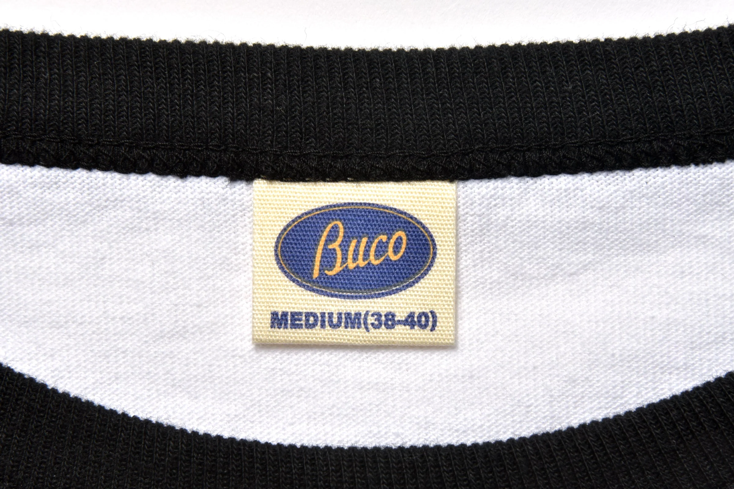 BUCO BASEBALL TEE / OVAL LOGO (CHECKERED) - Image 3