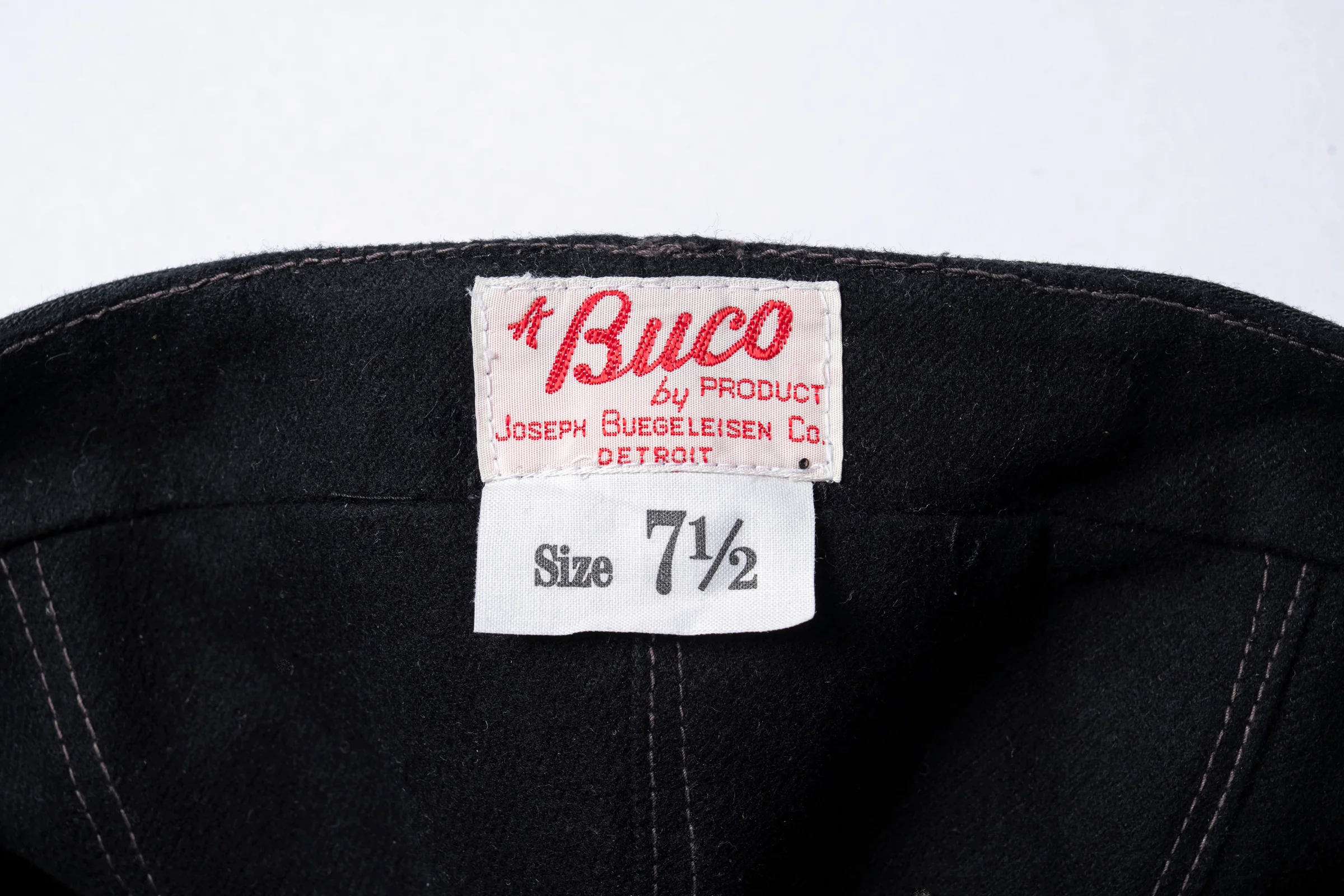 BUCO CORD CLOTH MECHANIC CAP - Image 4
