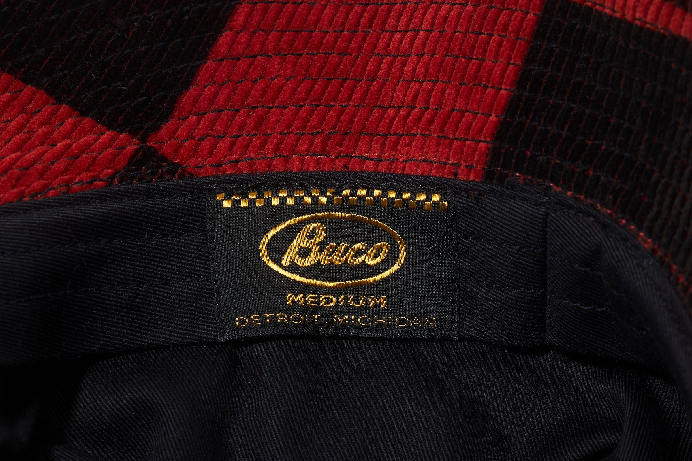 BUCO CORDUROY BUCKET HAT - Image 3