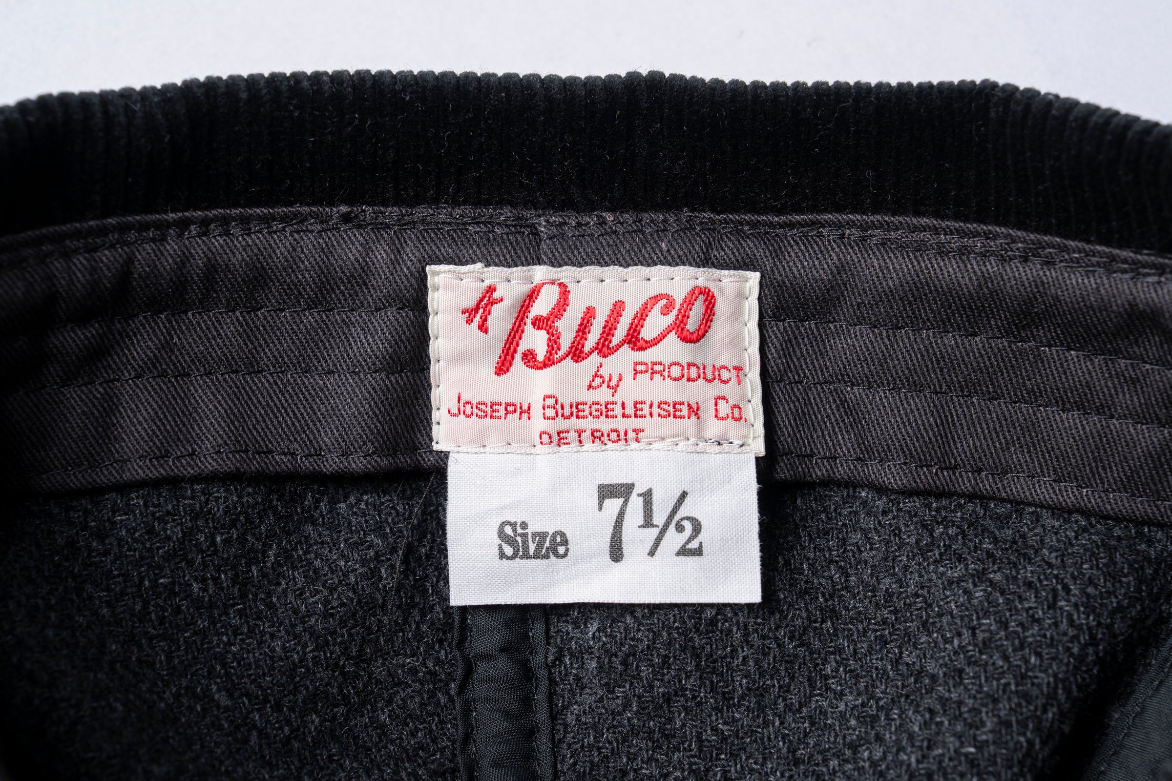 BUCO COTTON CANVAS WINDPROOF RIDING CAP - Image 4
