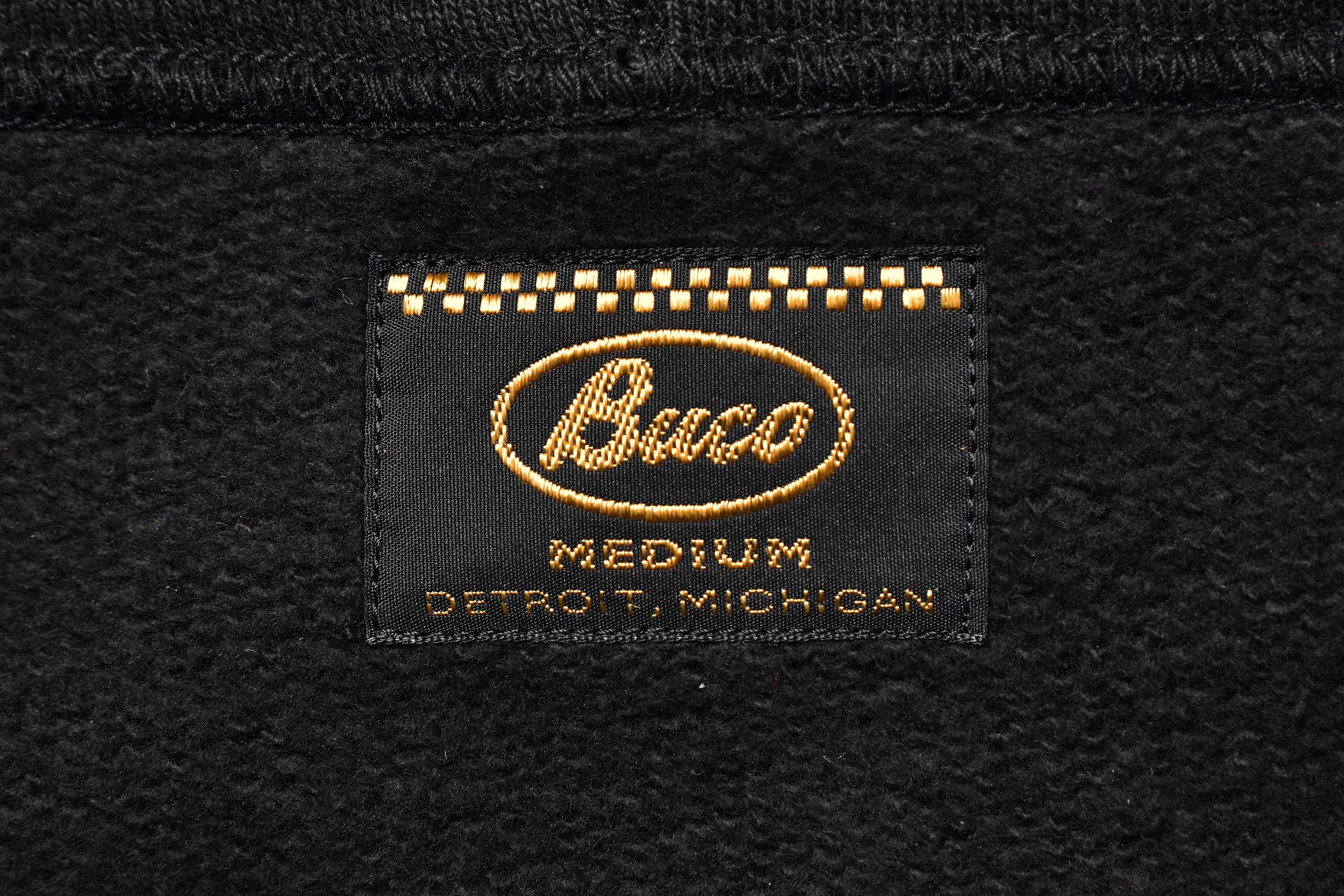 BUCO F/Z SWEATSHIRT / BUCO OVAL LOGO - Image 4