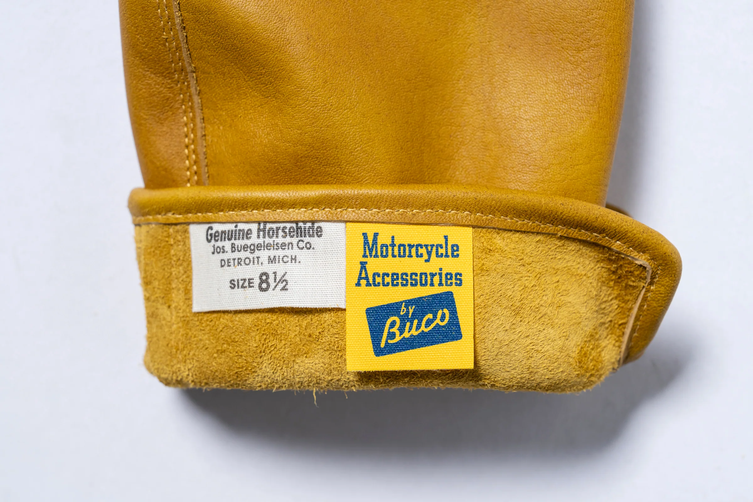 BUCO HORSEHIDE MOTORCYCLE GLOVE - Image 3