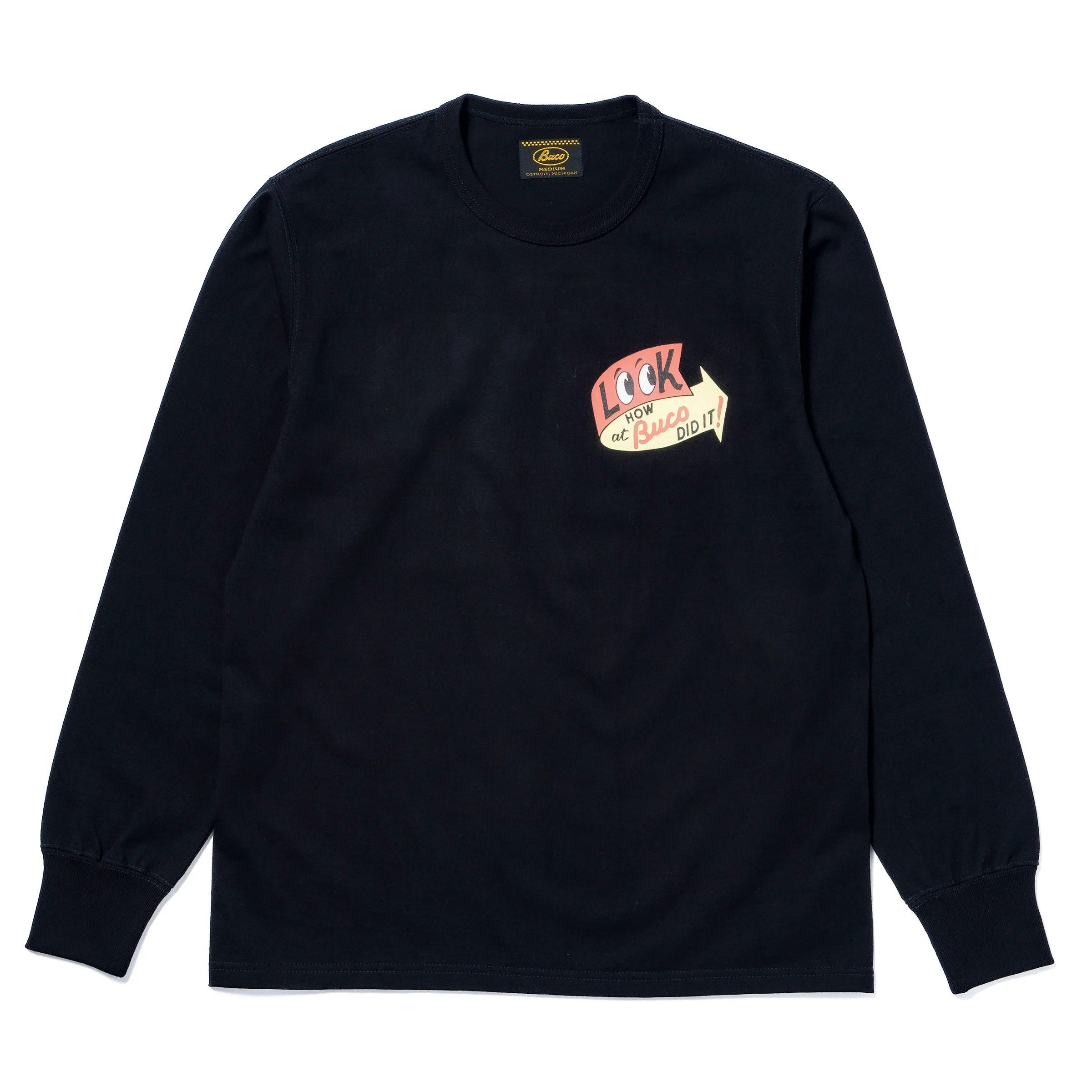 BUCO L/S TEE / LOOK AT HOW BUCO DID IT!