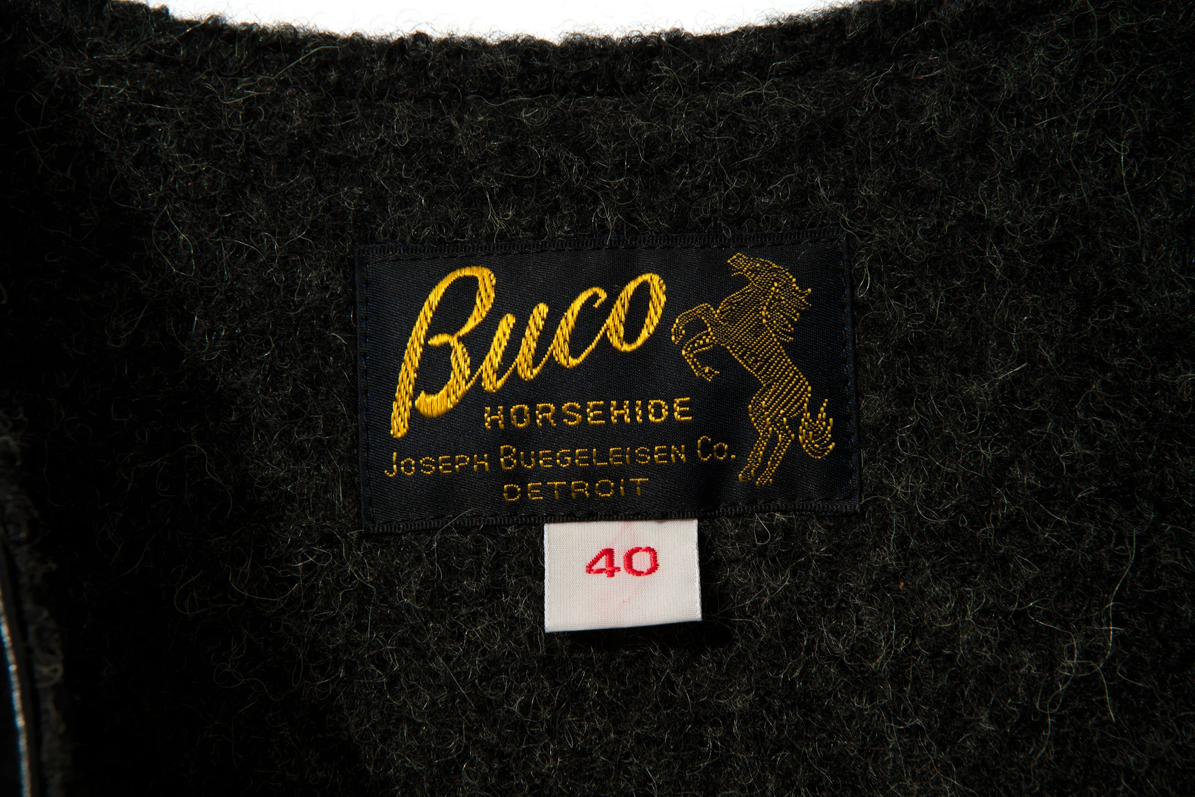 BUCO LEATHER ALPACA VEST - Image 3