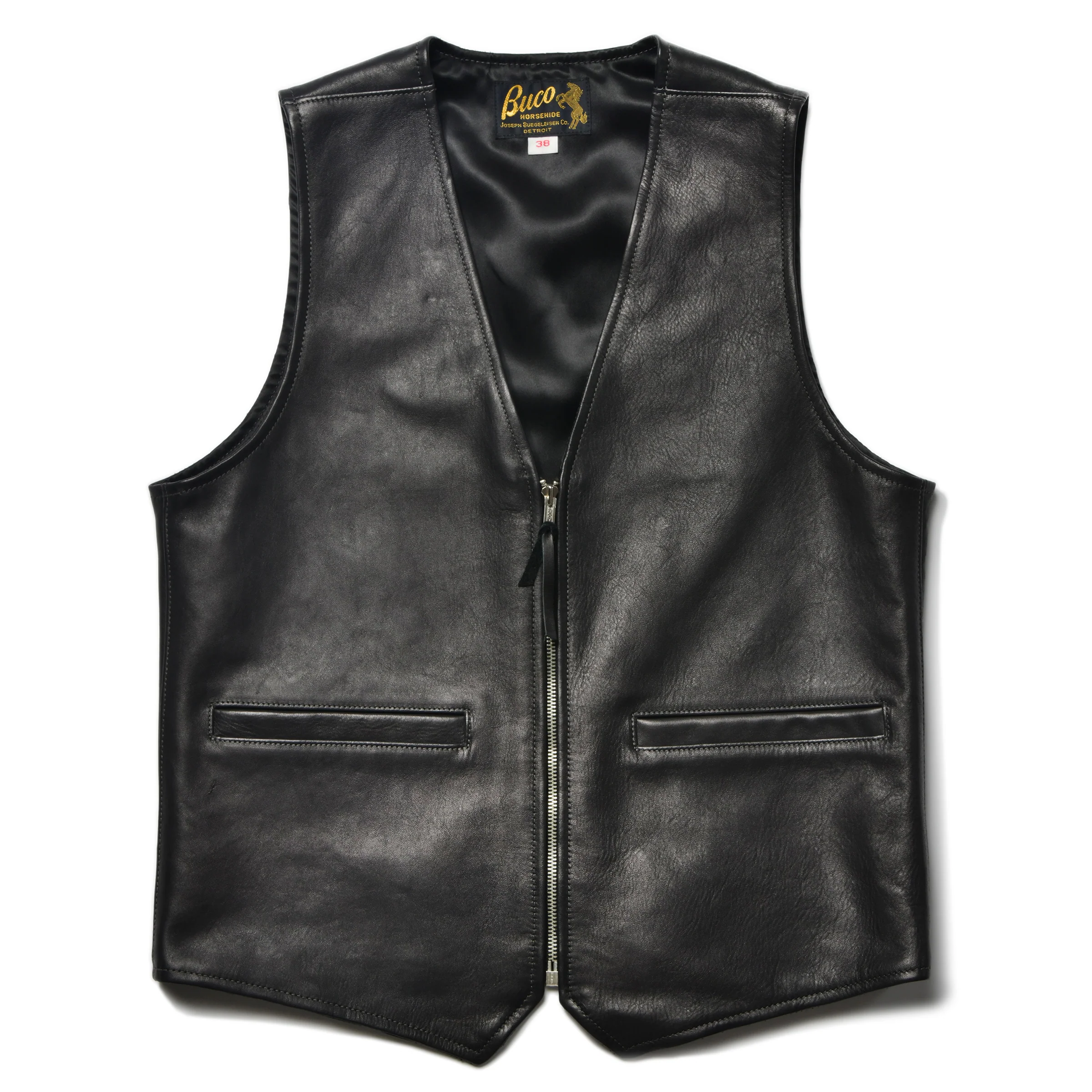 BUCO LEATHER VEST - Image 2