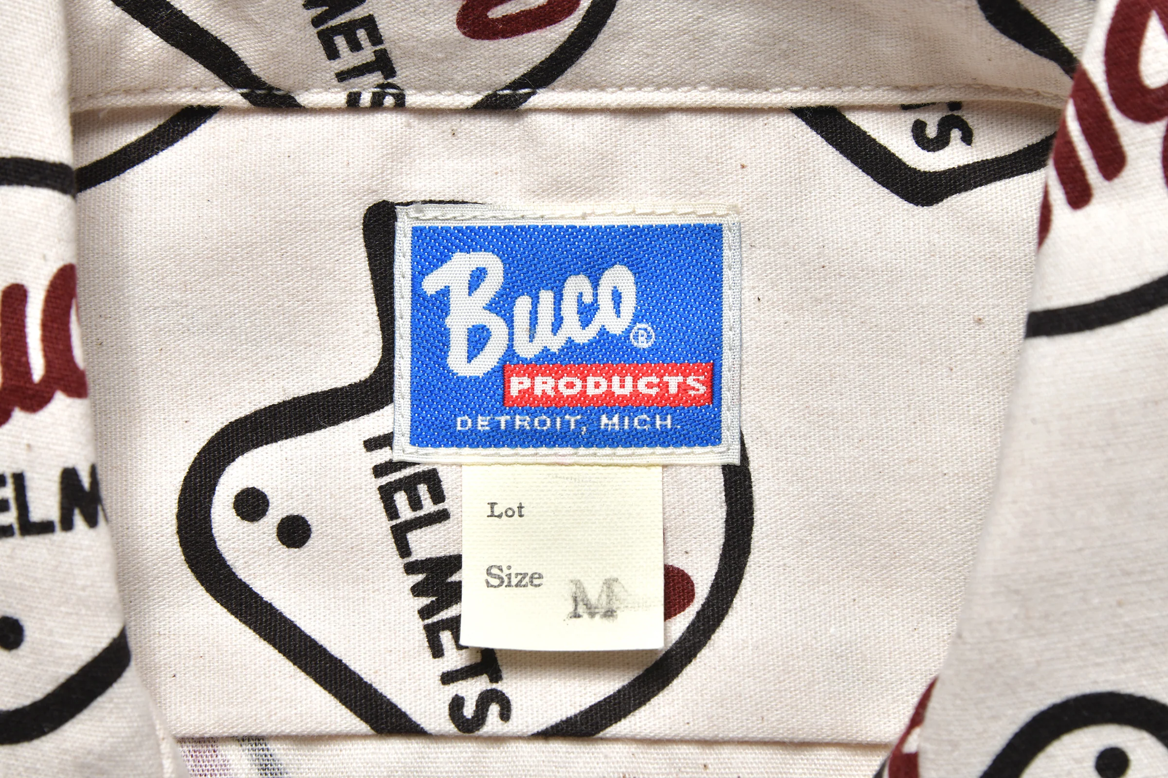 BUCO OPEN-COLLAR SHIRT / LOGO - Image 4