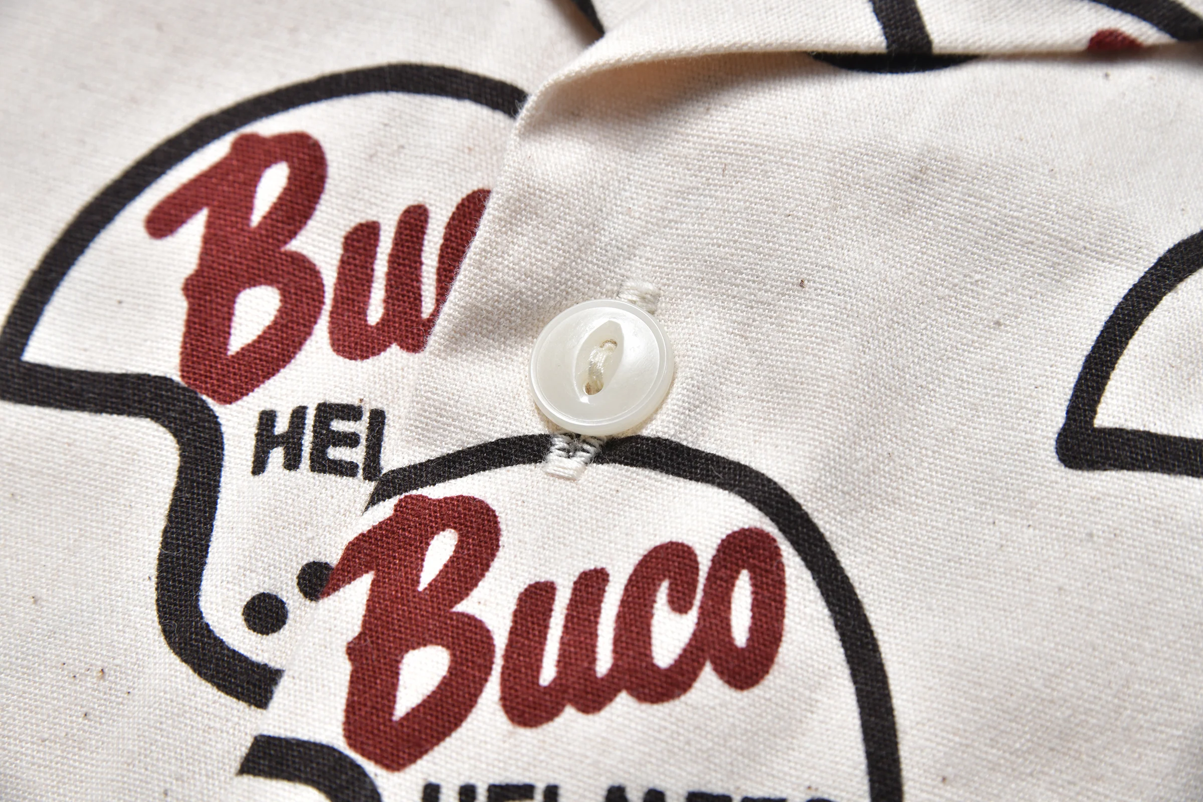BUCO OPEN-COLLAR SHIRT / LOGO - Image 5