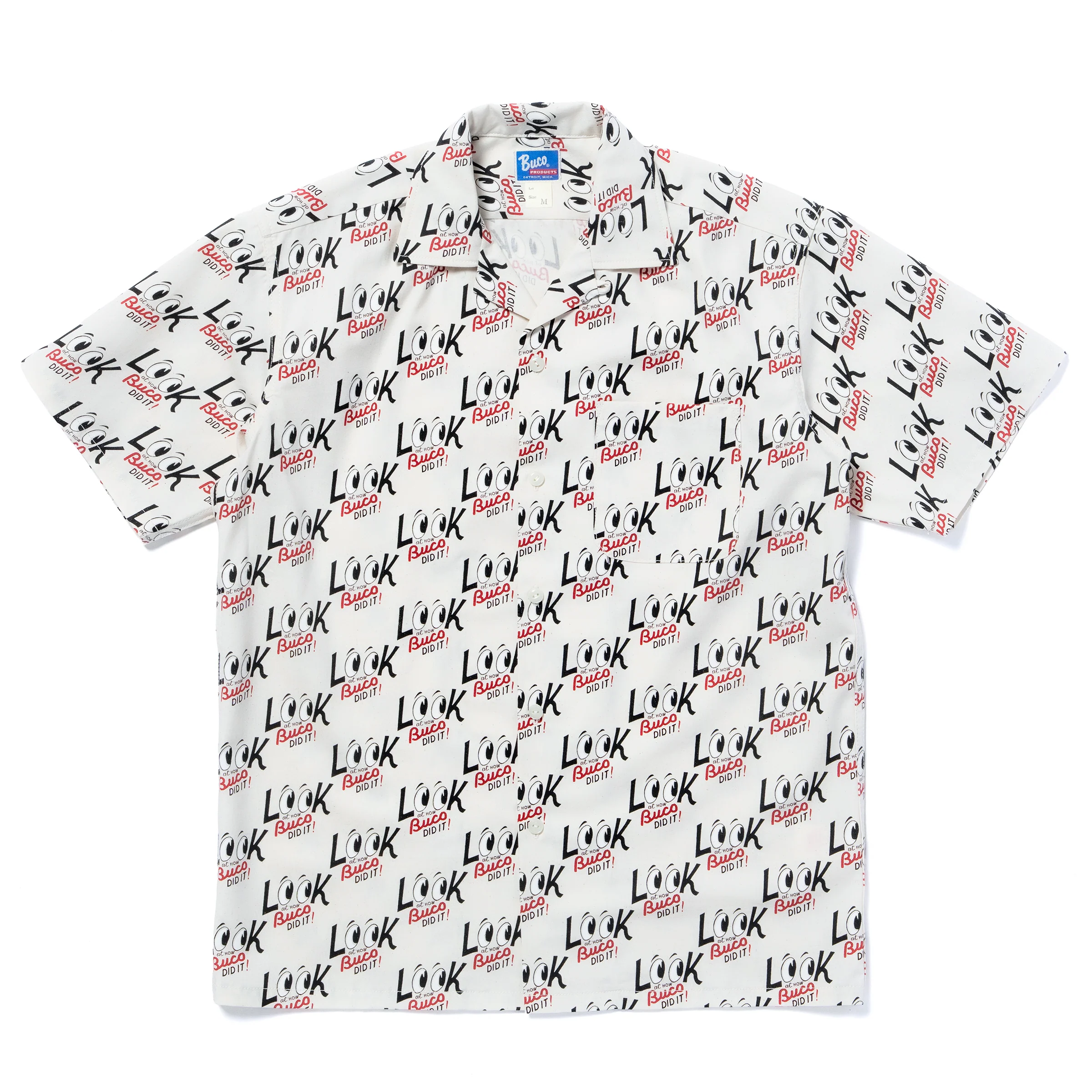 BUCO OPEN-COLLAR SHIRT / LOOK AT HOW BUCO DID IT!