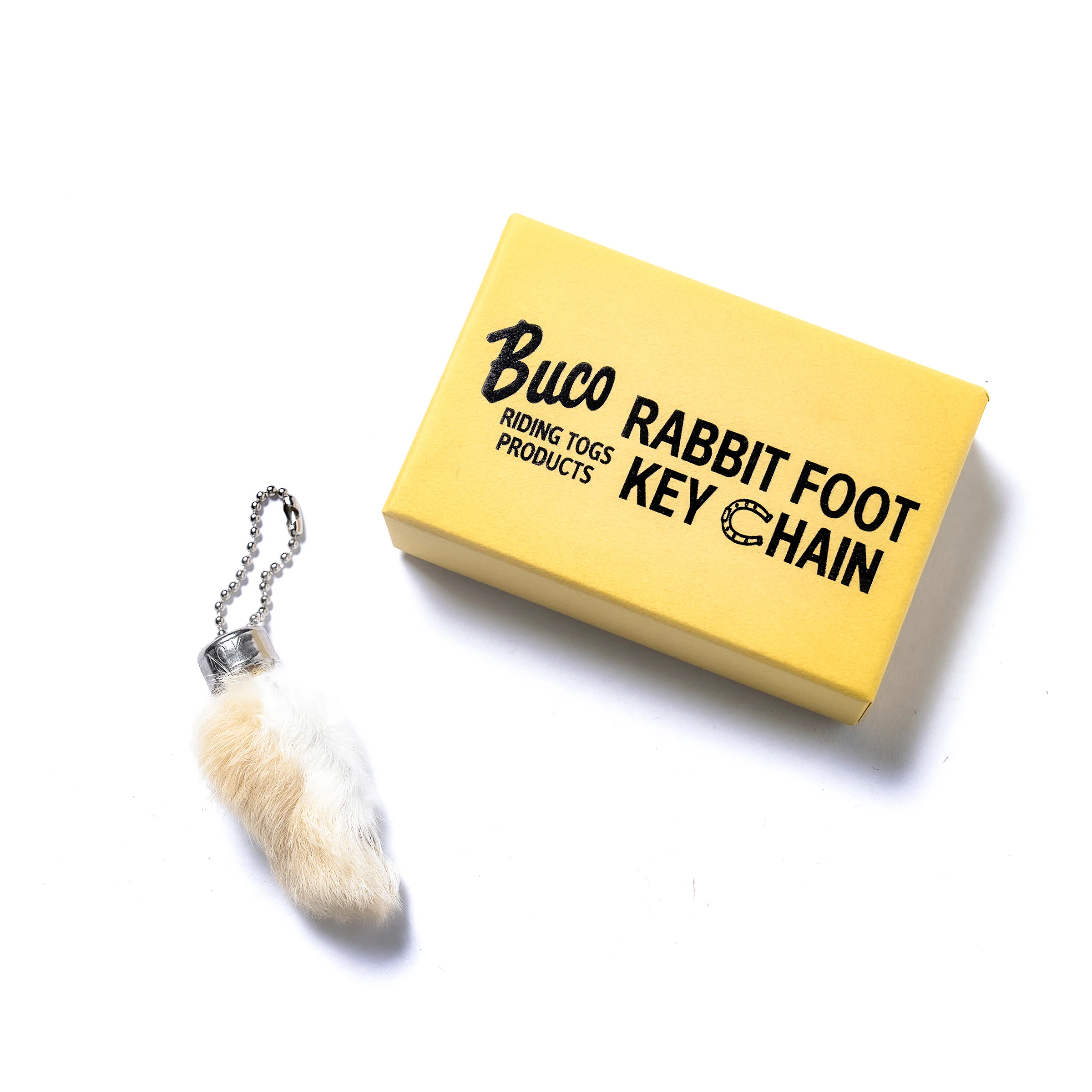 BUCO RABBIT FOOT KEY CHAIN - Image 2