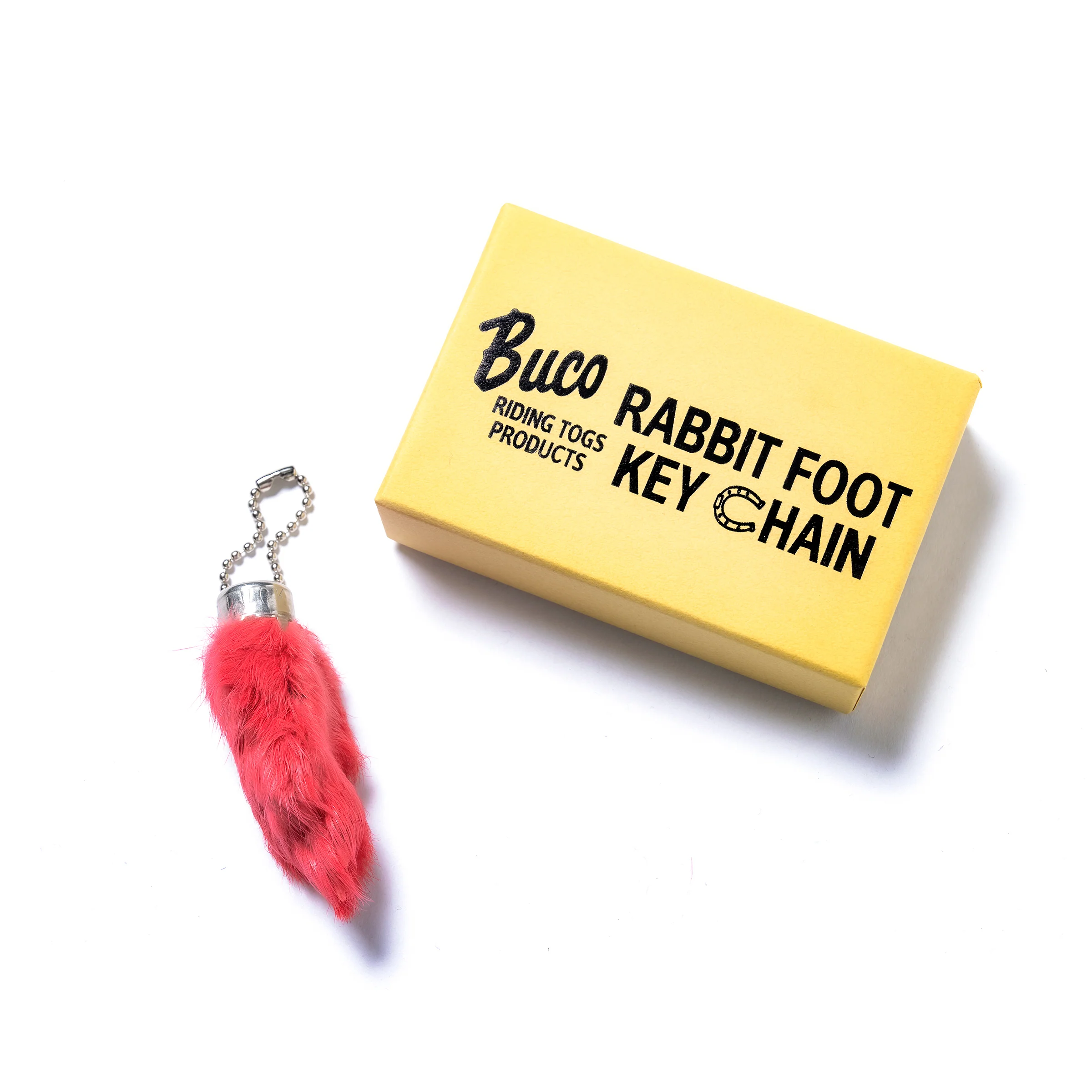 BUCO RABBIT FOOT KEY CHAIN - Image 2