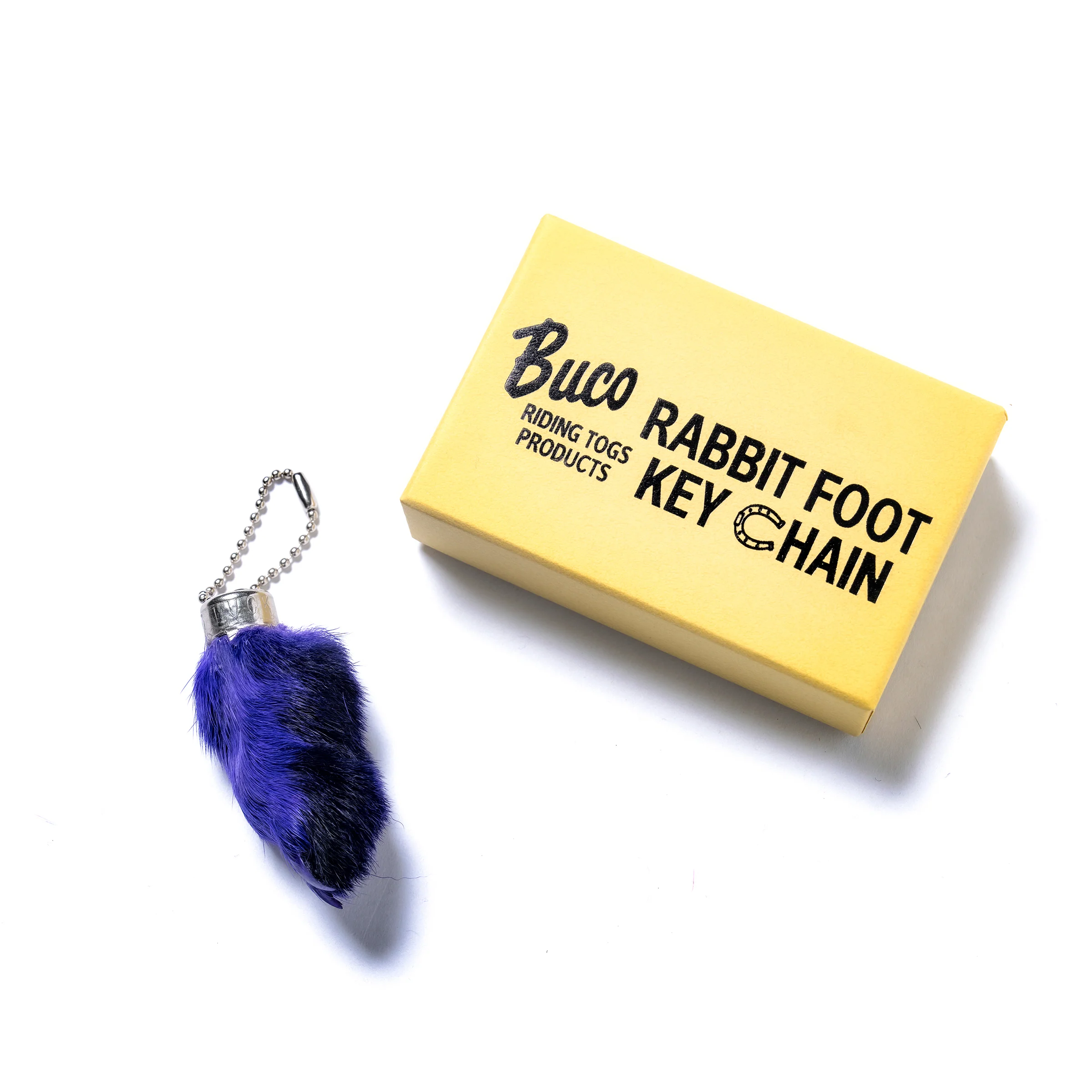 BUCO RABBIT FOOT KEY CHAIN - Image 2
