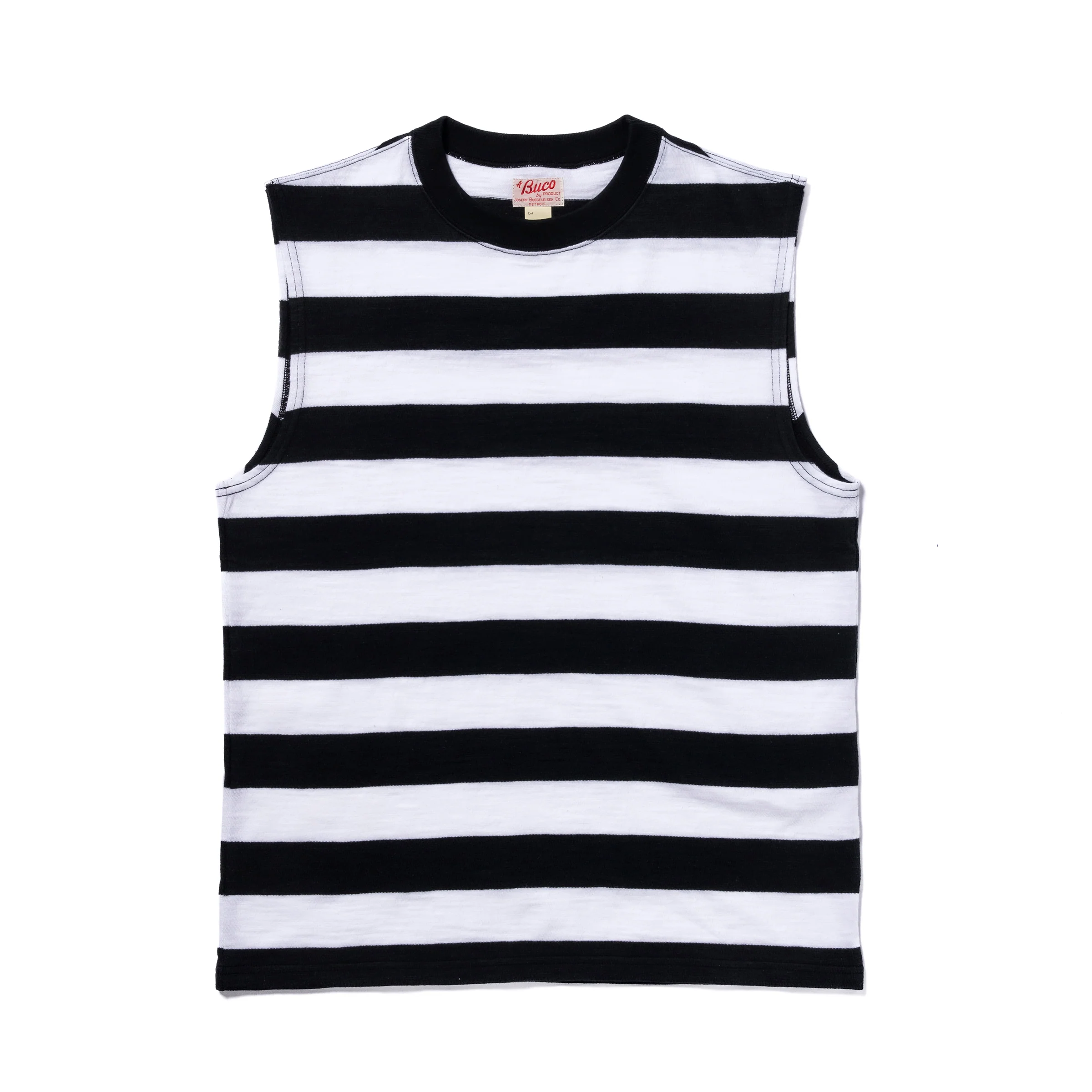 BUCO STRIPE TEE CUT-OFF - Image 2