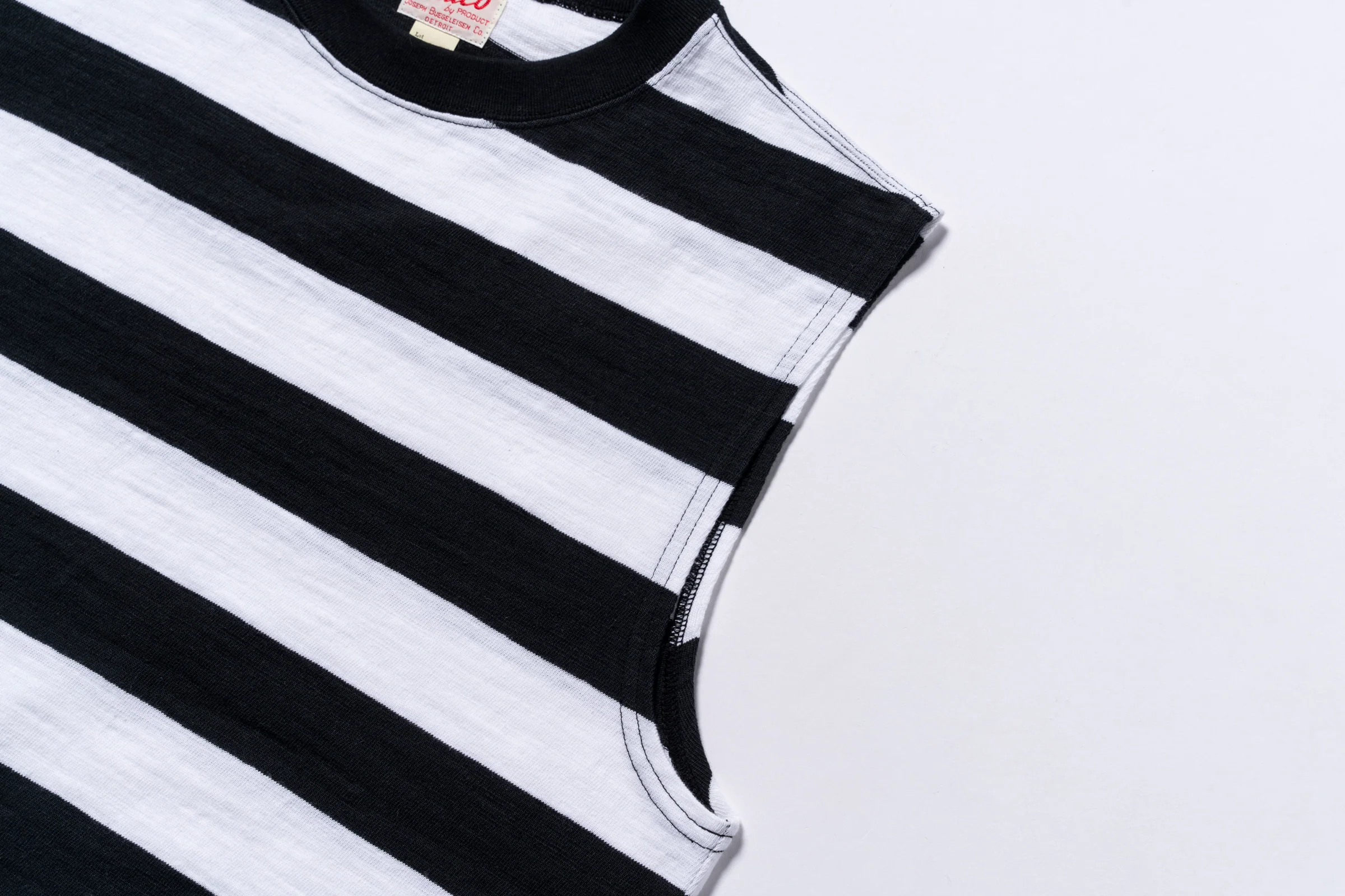 BUCO STRIPE TEE CUT-OFF - Image 5