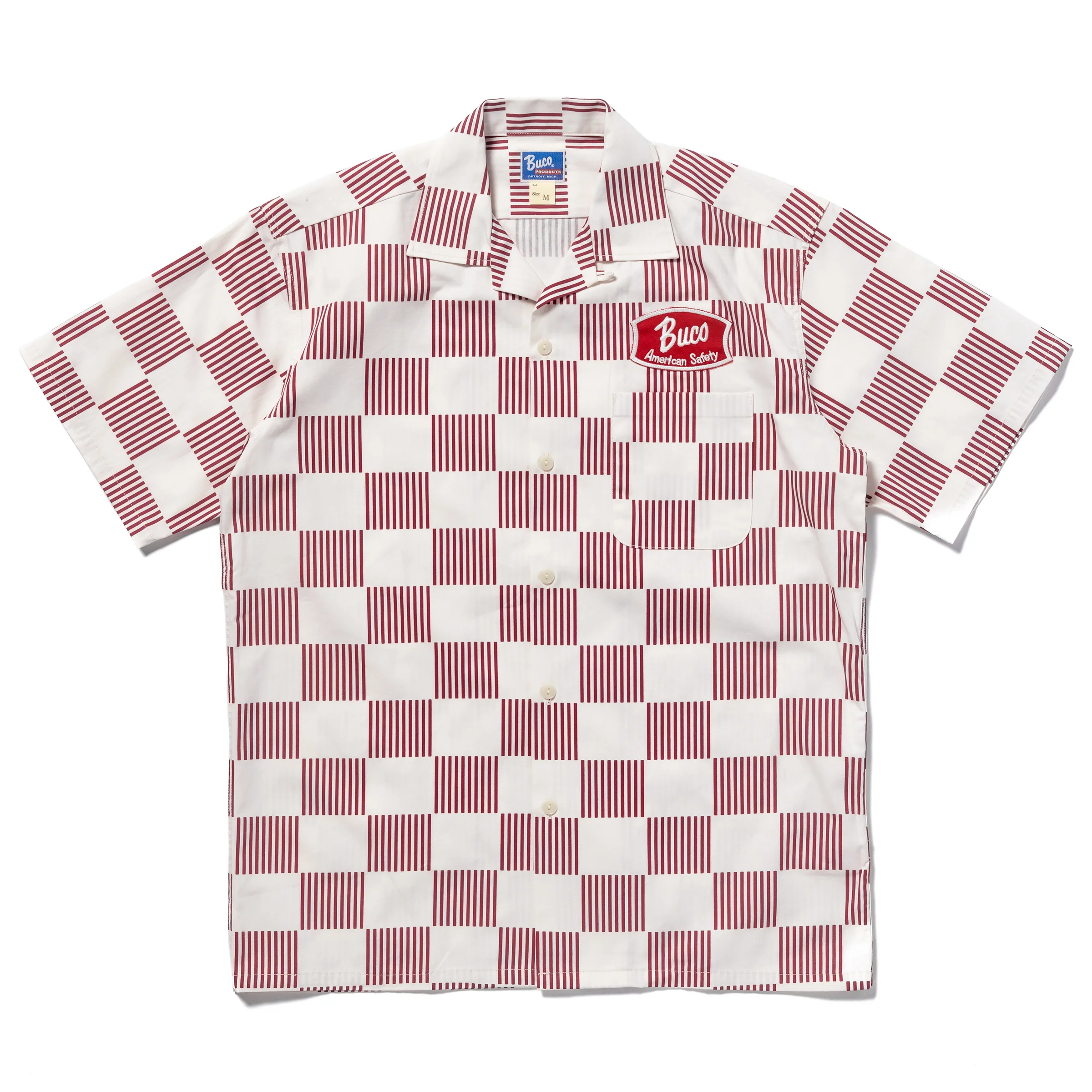 BUCO STRIPED-CHECKERED SHIRT S/S - Image 2